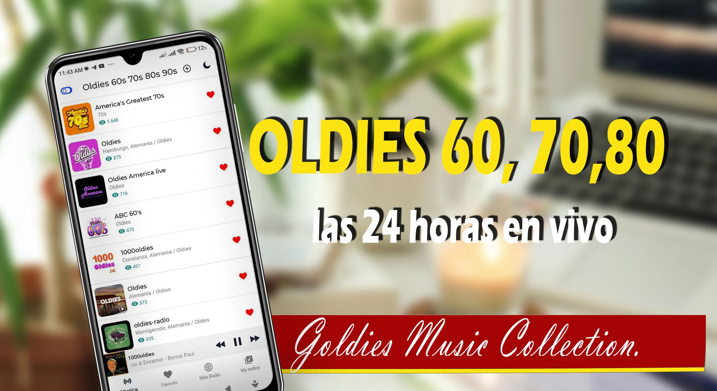 Oldies 60s 70s 80s 90s 00s | Indus Appstore | Screenshot