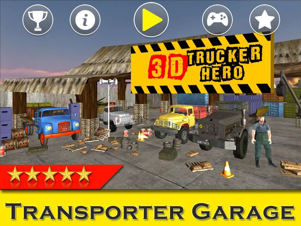 Trucker Hero - 3D Game | Indus Appstore | Screenshot