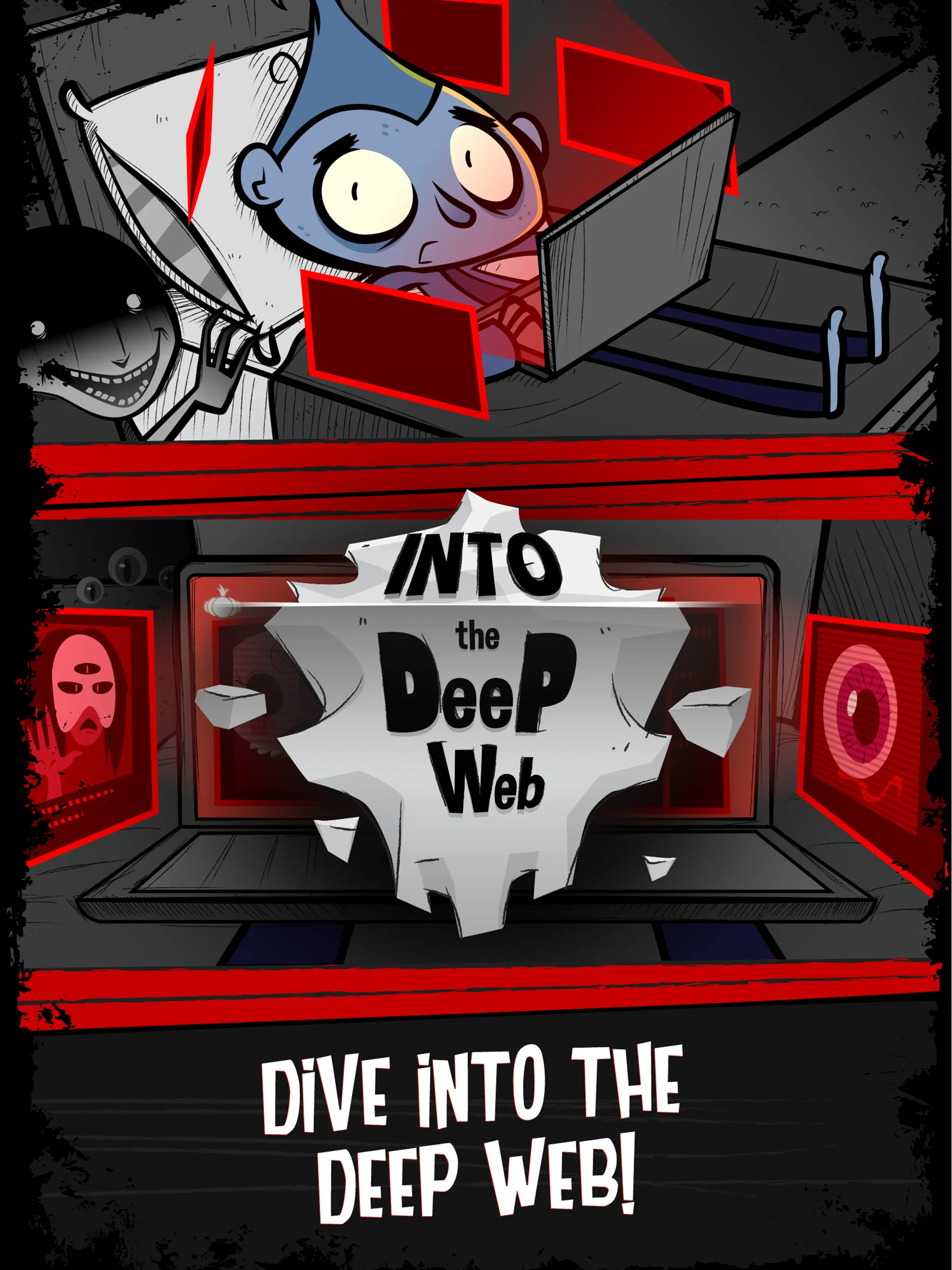 Into the Deep Web: Idle Game | Indus Appstore | Screenshot