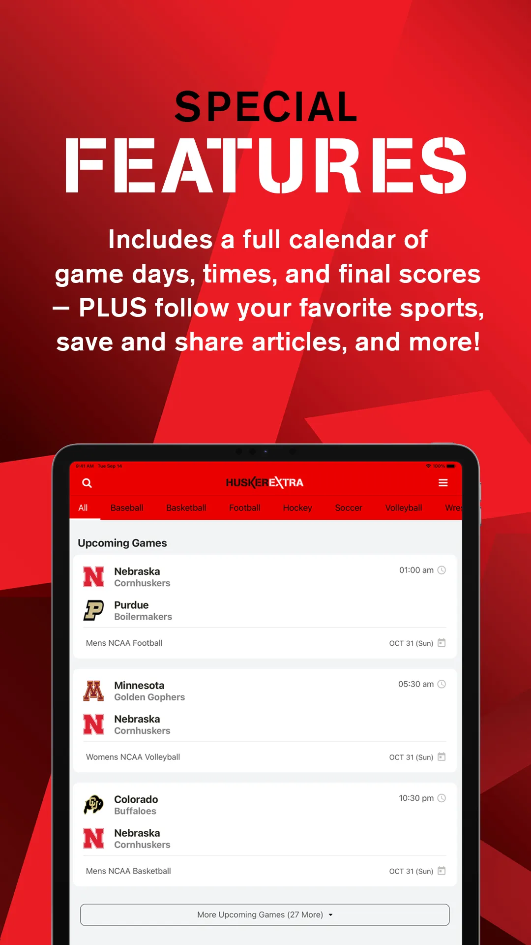 Husker Extra | Indus Appstore | Screenshot