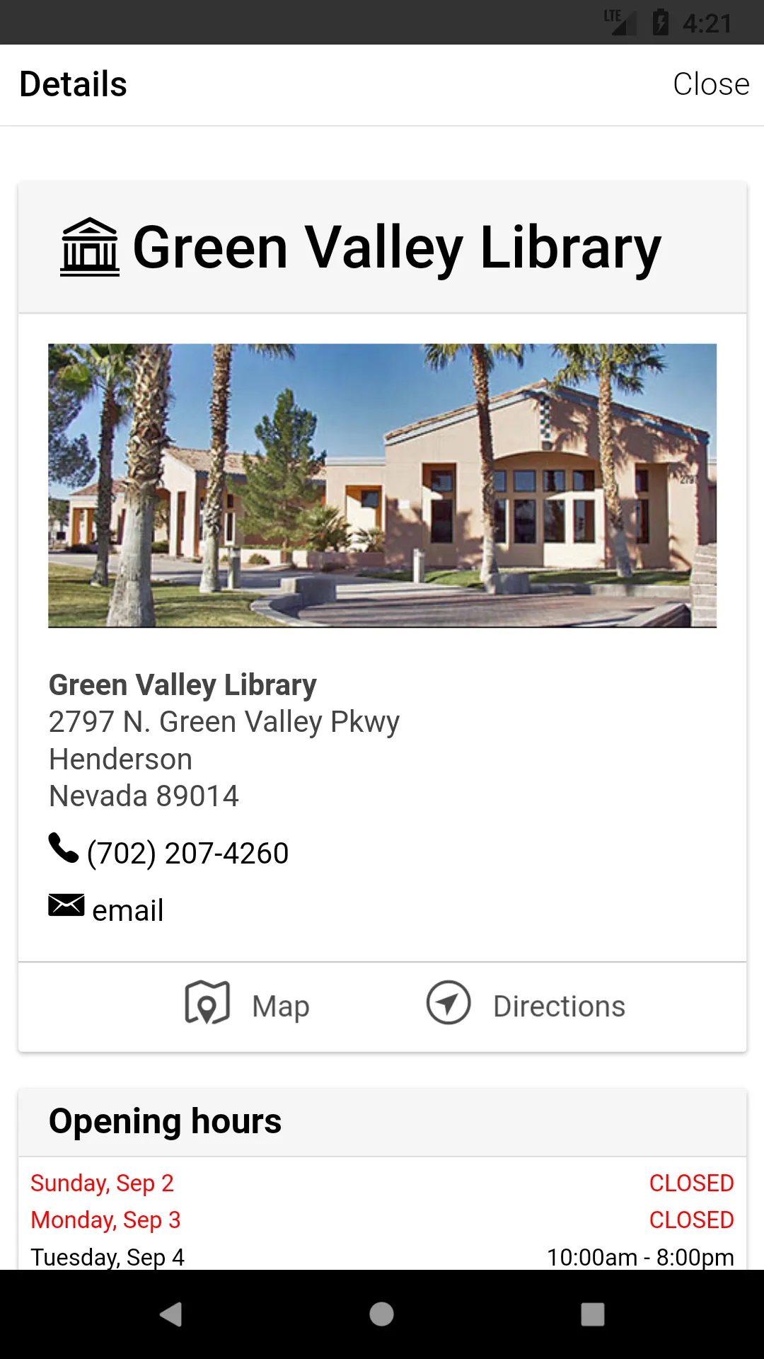 Henderson Libraries | Indus Appstore | Screenshot