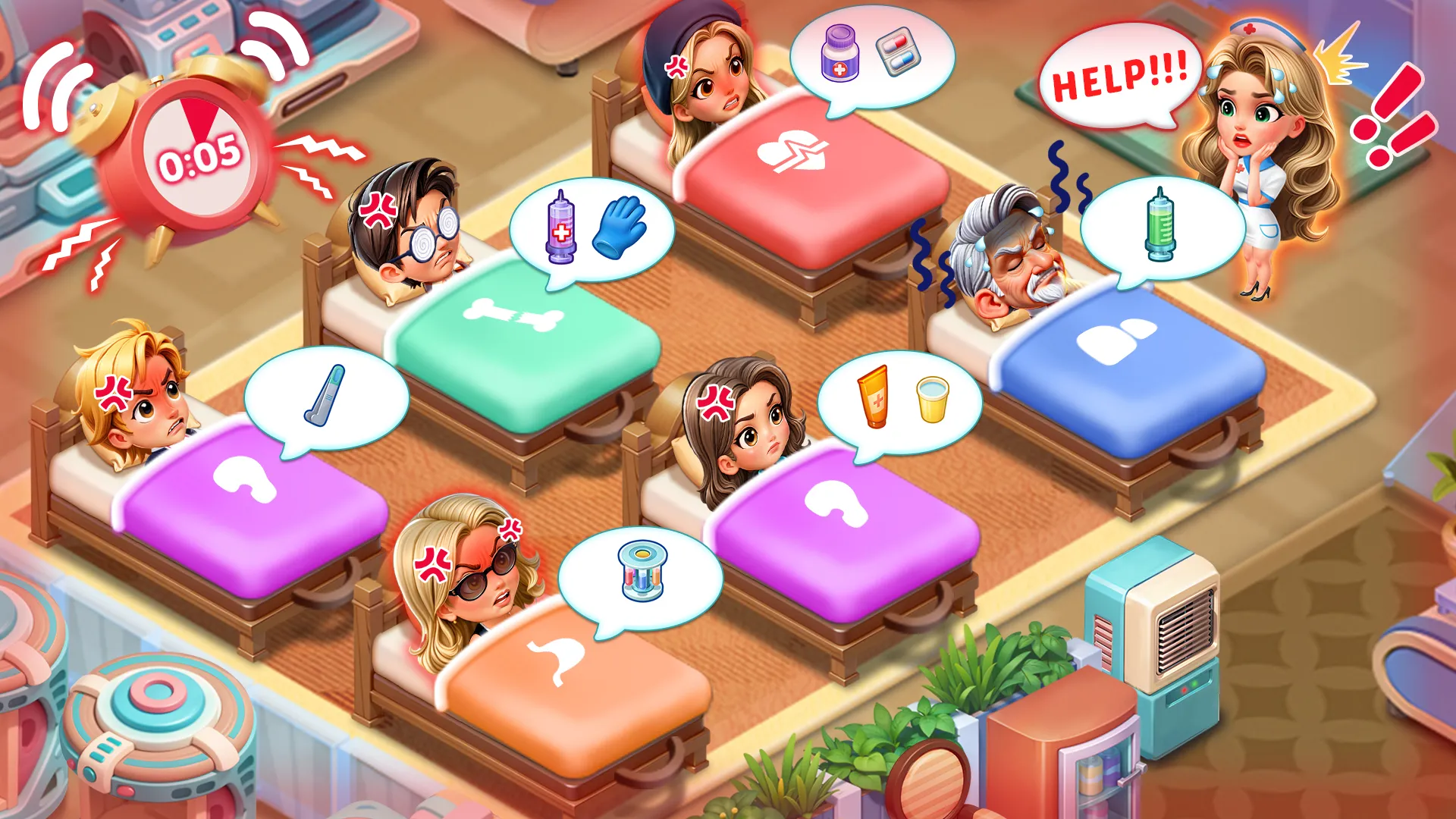 Nurse Rush:Hospital Game | Indus Appstore | Screenshot