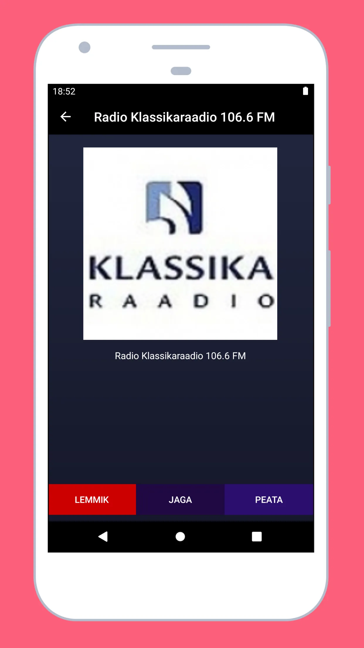 Radio Estonia Online FM and AM | Indus Appstore | Screenshot