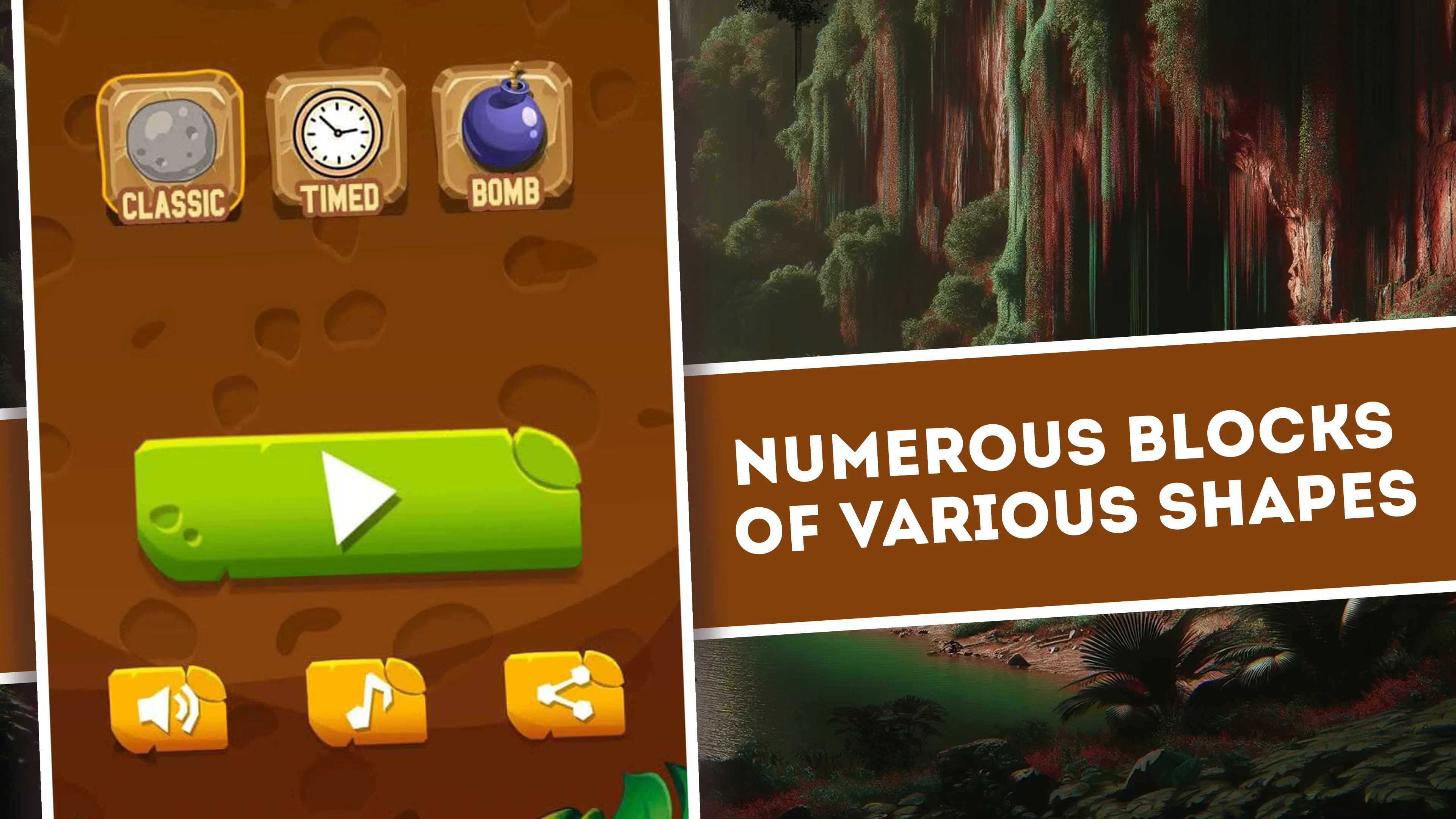 Block Puzzle in the Stone Age | Indus Appstore | Screenshot