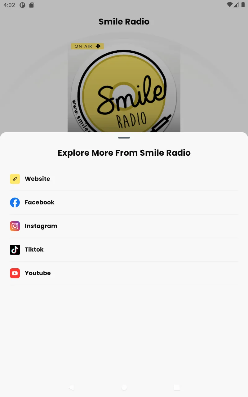 Smile Radio | Indus Appstore | Screenshot