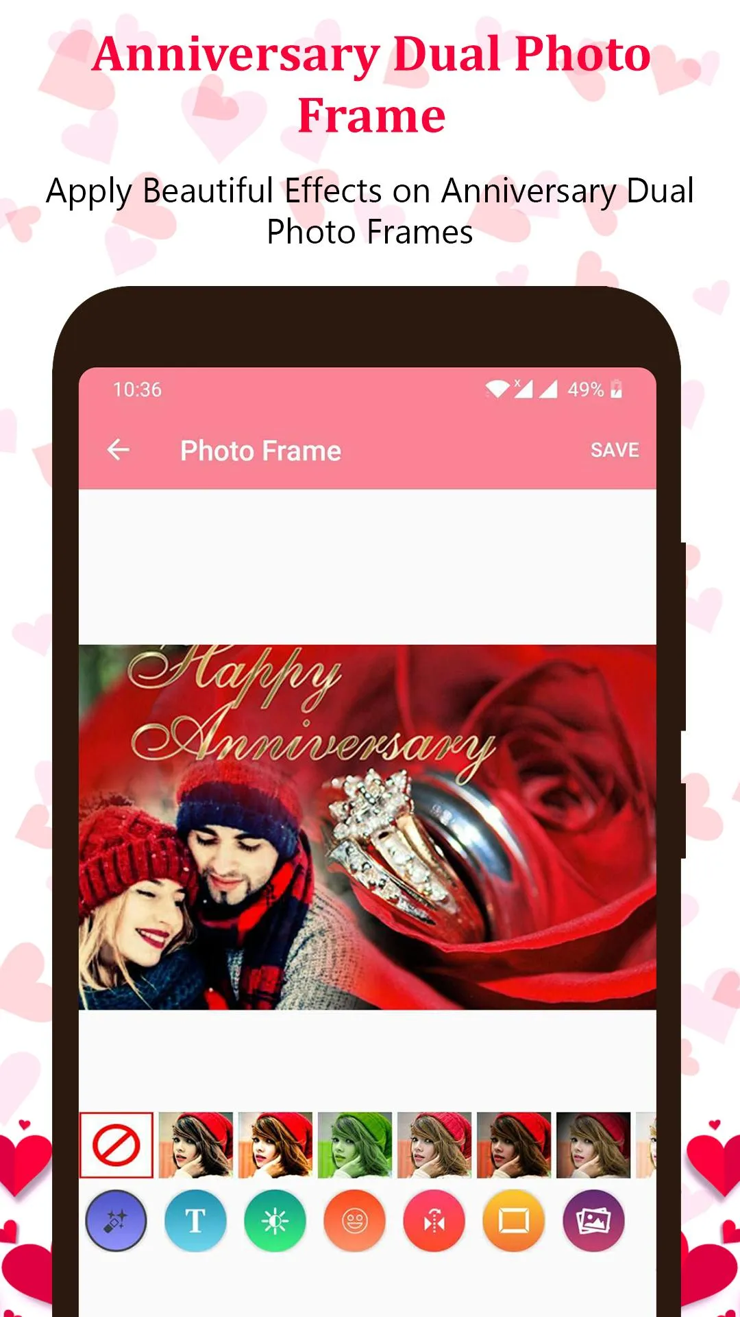 Anniversary Dual Photo Frames | Indus Appstore | Screenshot