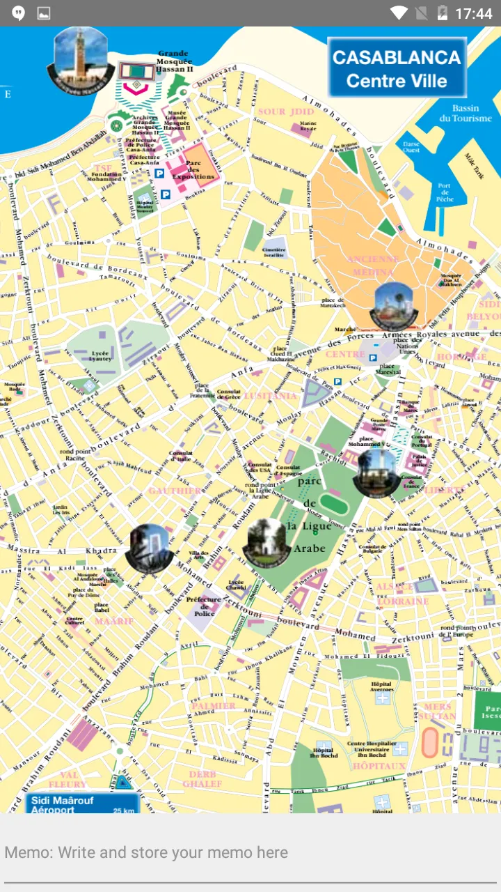 CASABLANCA TRAM MAP OFFLINE MO | Indus Appstore | Screenshot