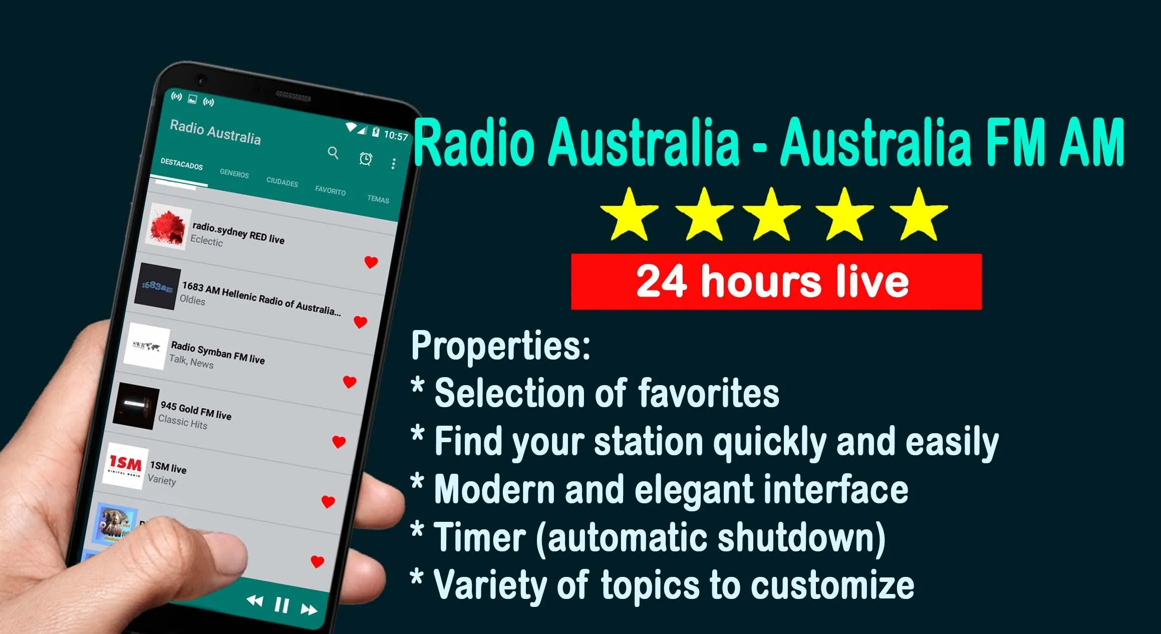 Radio Australia Online | Indus Appstore | Screenshot