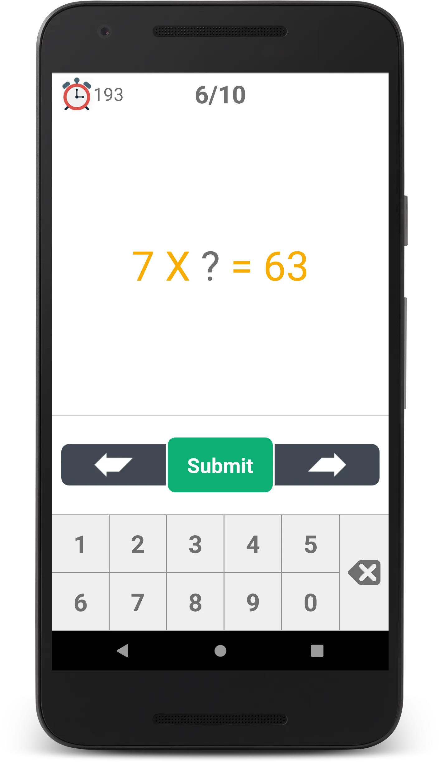 Times Table - Multiplication | Indus Appstore | Screenshot