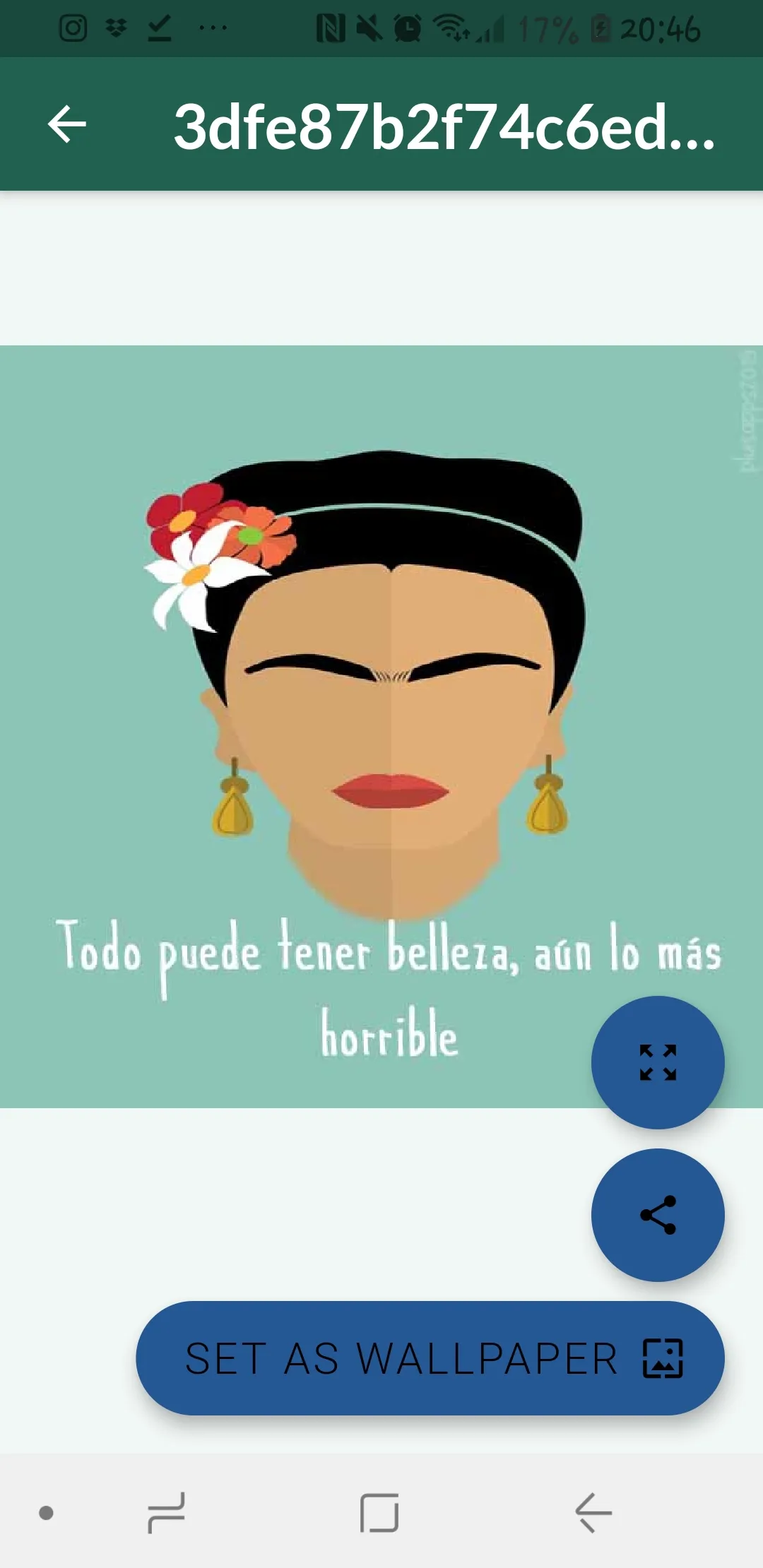 FRIDA KAHLO FRASES Y WALLPAPER | Indus Appstore | Screenshot