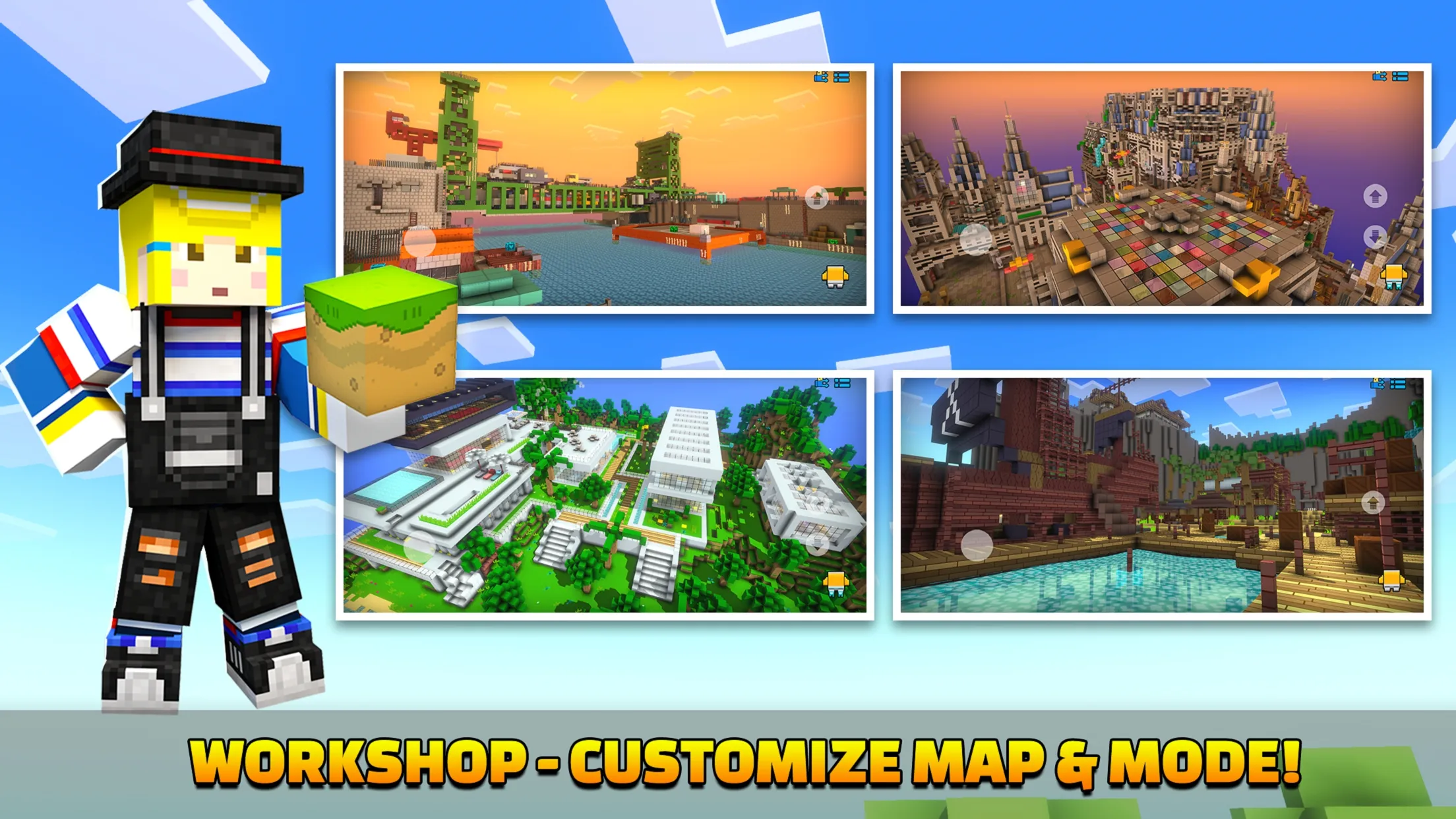 Cops N Robbers:Pixel Craft Gun | Indus Appstore | Screenshot