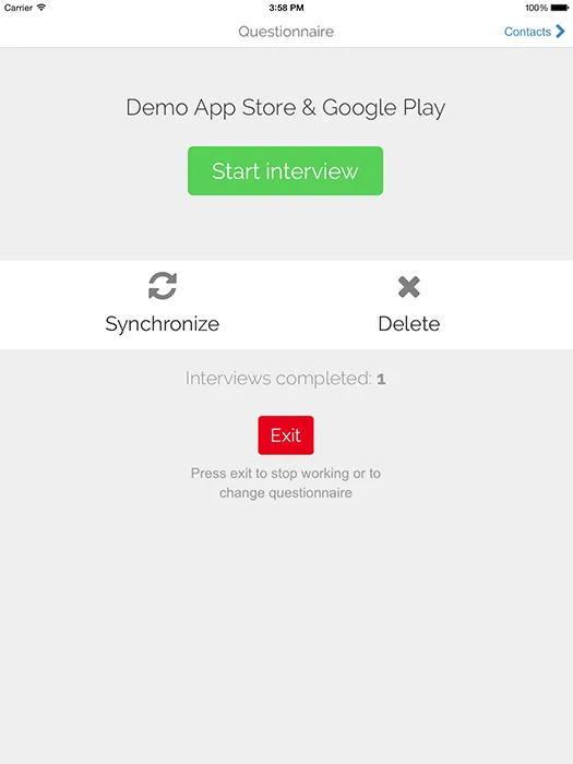 IdSurvey | Indus Appstore | Screenshot