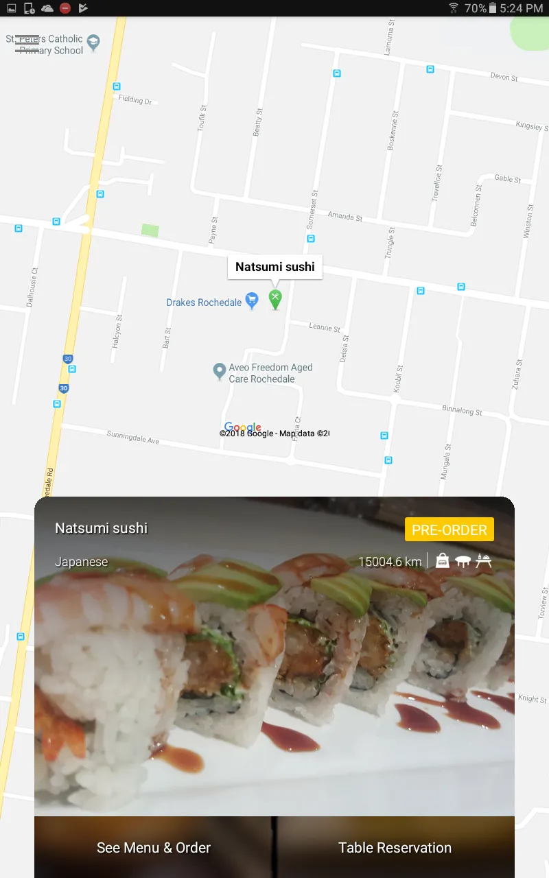 Natsumi sushi | Indus Appstore | Screenshot