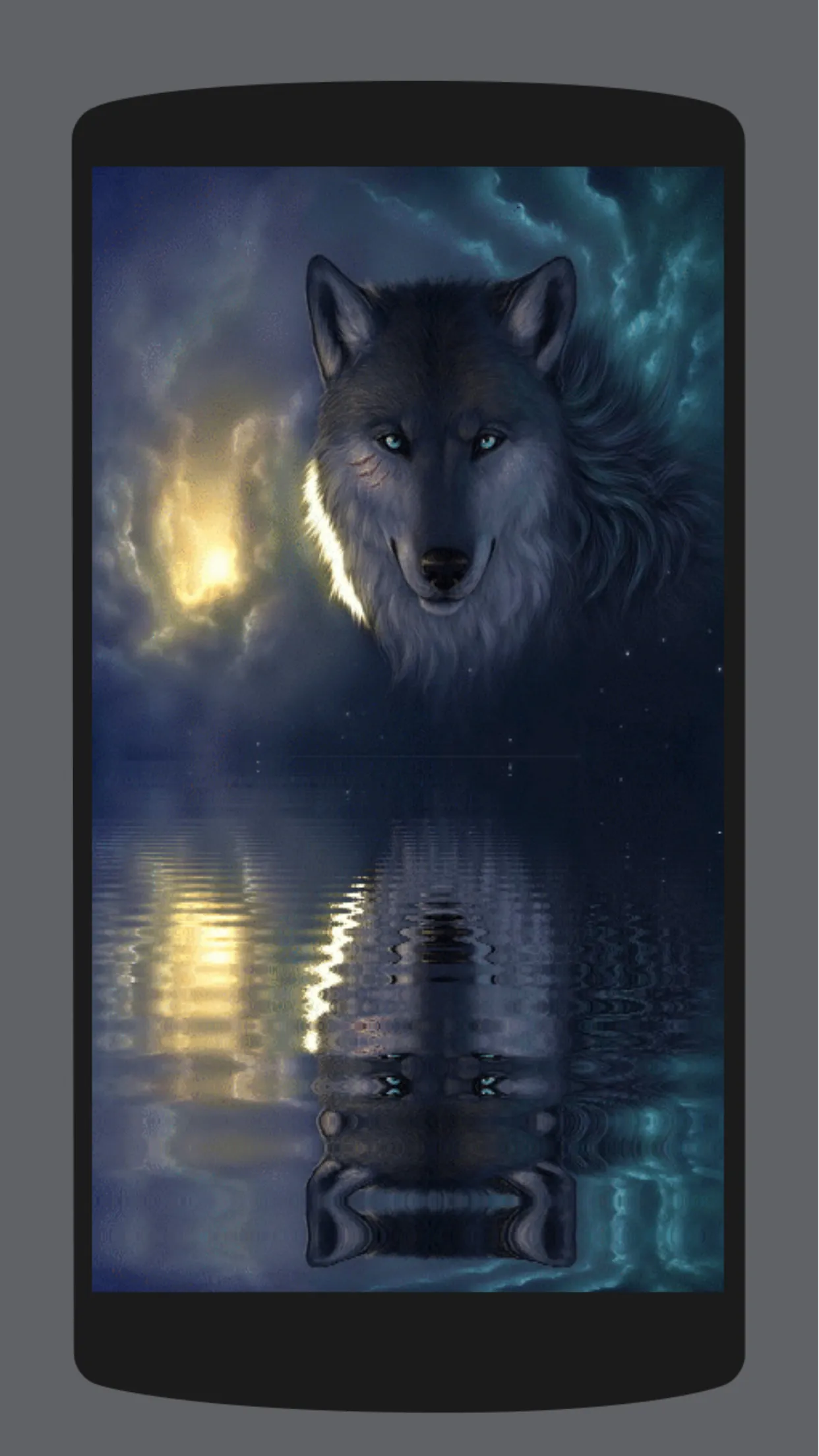 Wolf Live Wallpaper 4K | Indus Appstore | Screenshot