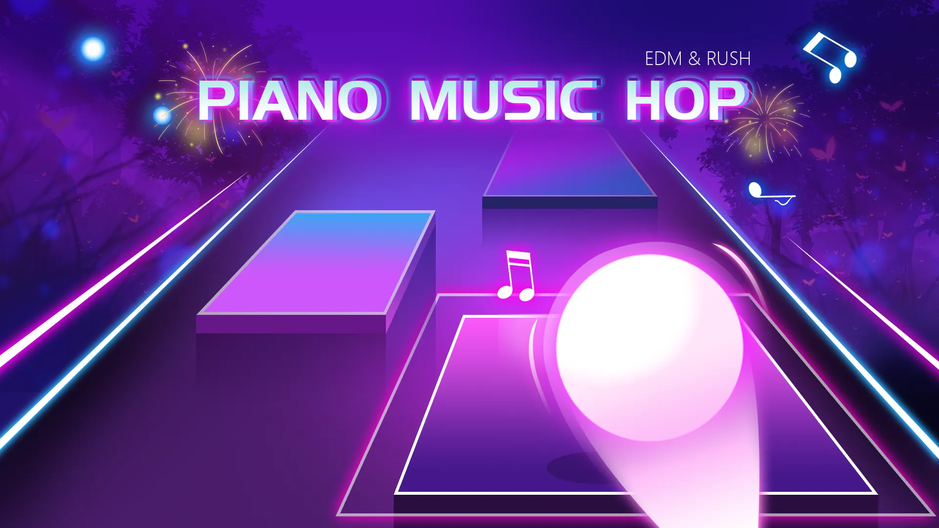 Piano Music Hop: EDM Rush! | Indus Appstore | Screenshot