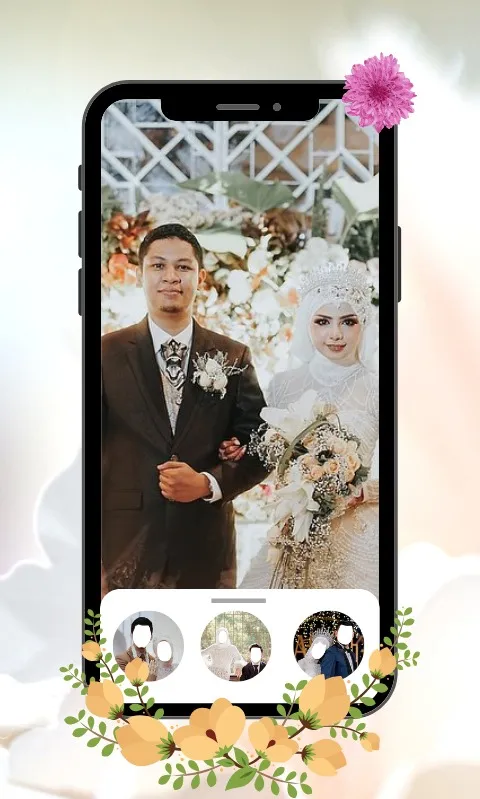 Modern Wedding Couple Hijab | Indus Appstore | Screenshot