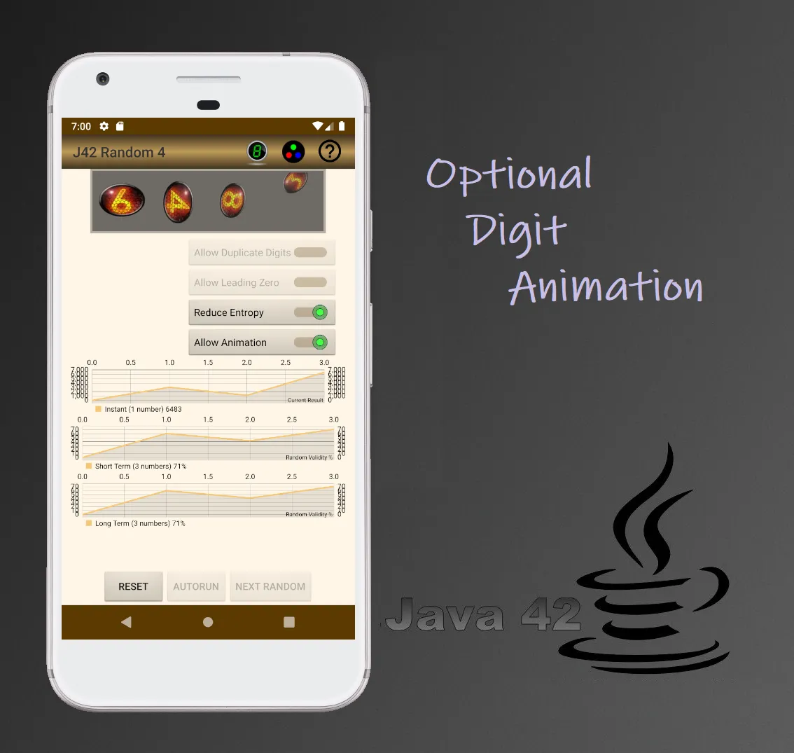 J42 Random Number Generator -  | Indus Appstore | Screenshot