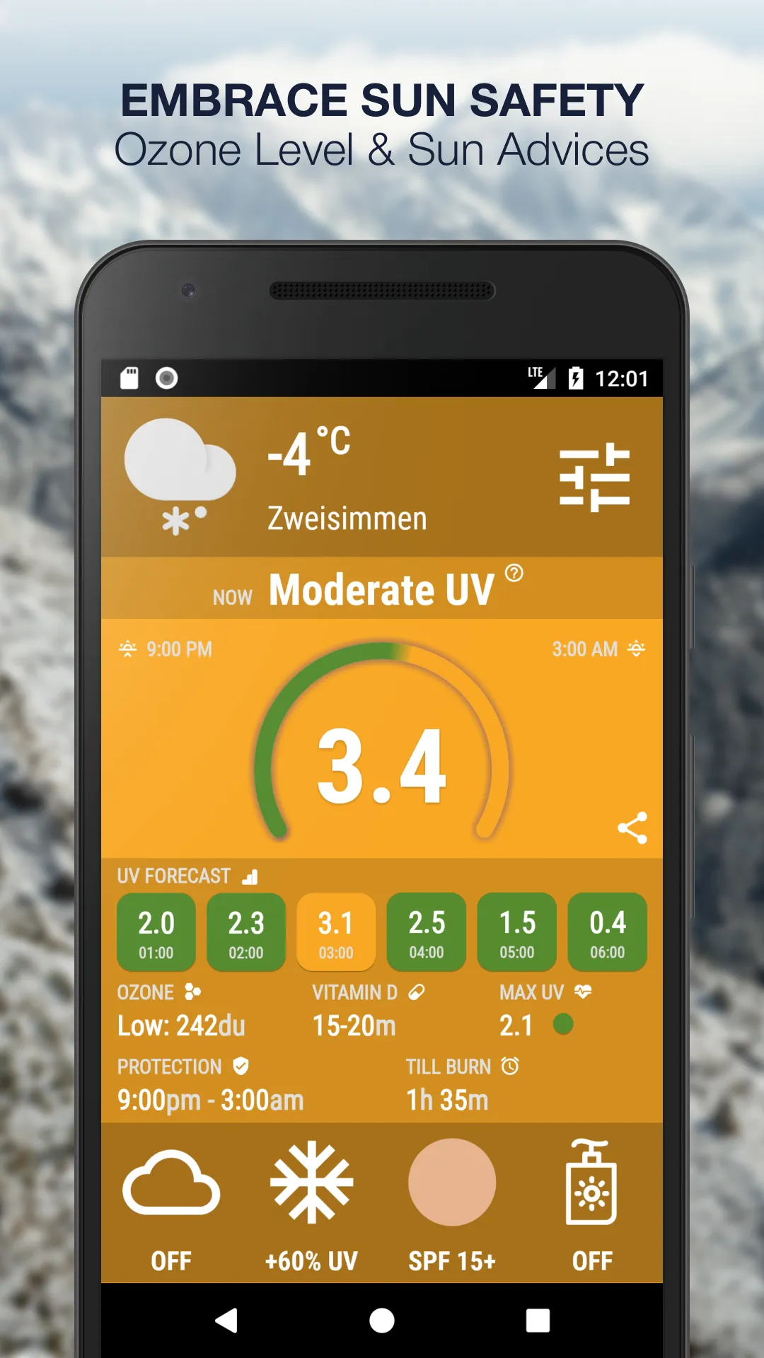 UVIMate - UV Index Now | Indus Appstore | Screenshot