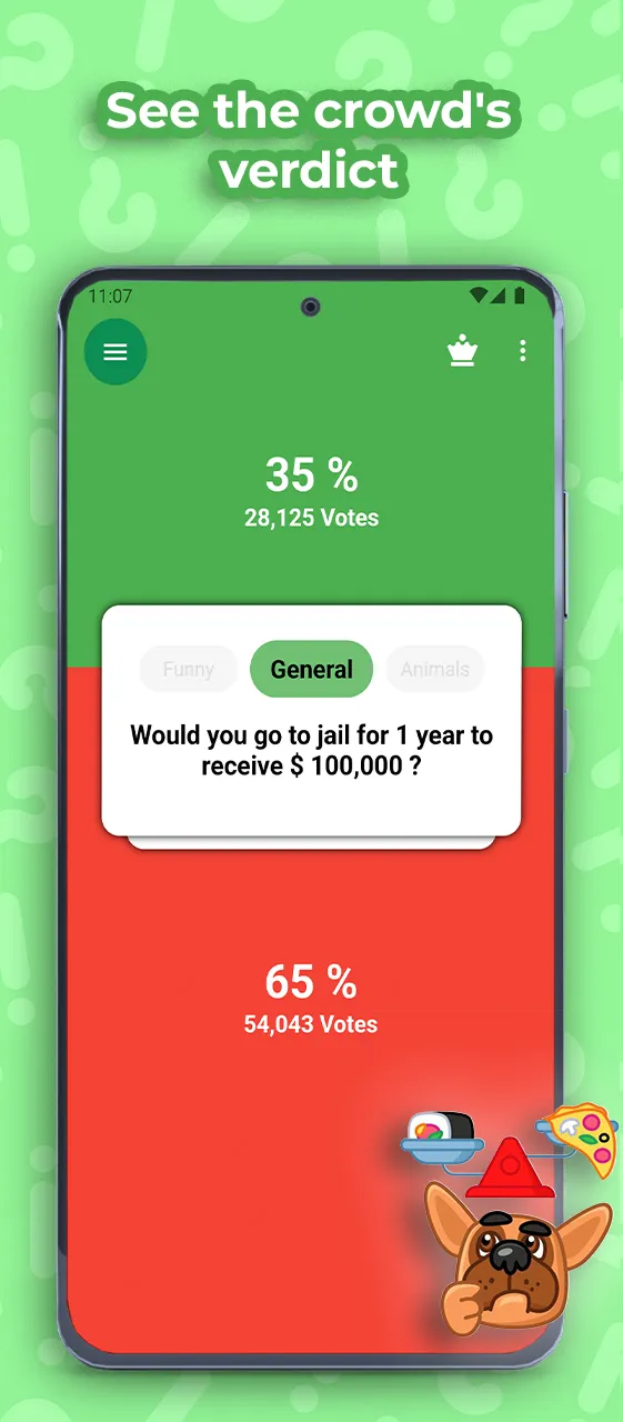 Yes or No | Indus Appstore | Screenshot