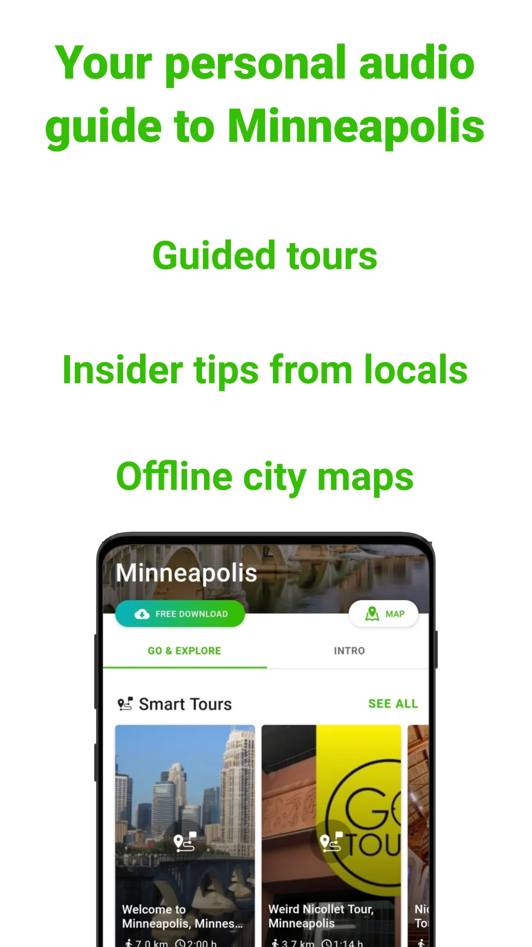 Minneapolis SmartGuide | Indus Appstore | Screenshot