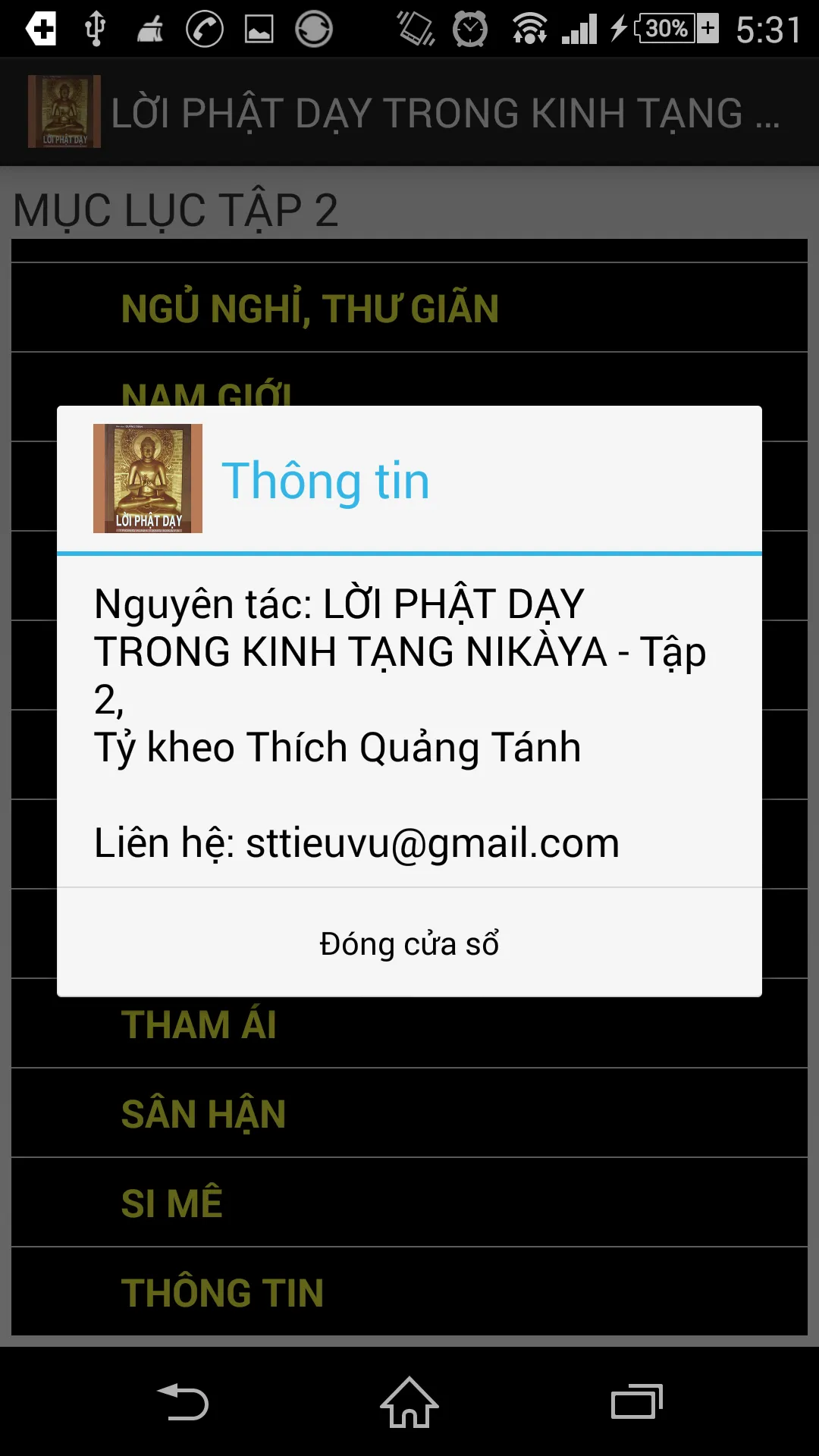 Lời Phật dạy trong Nikaya II | Indus Appstore | Screenshot