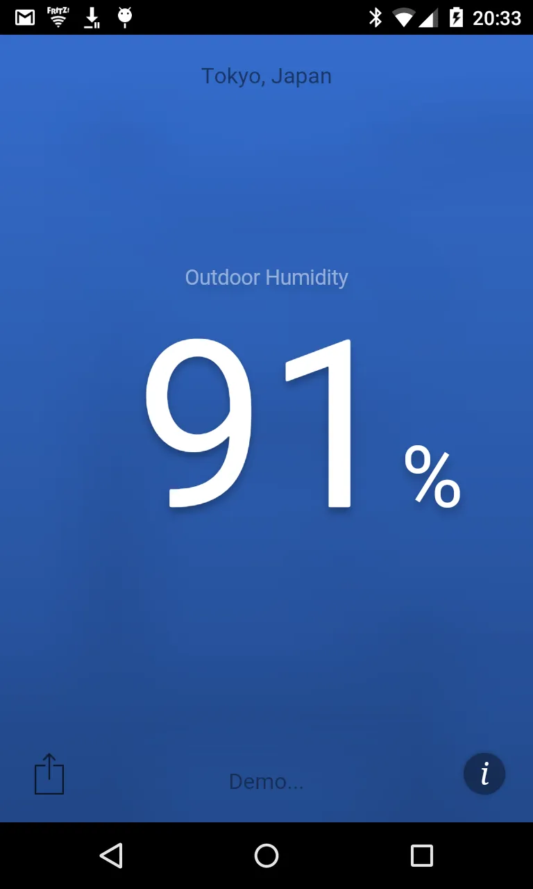 Humidity Lite | Indus Appstore | Screenshot