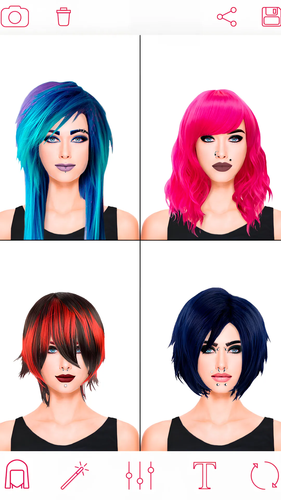 Emo Makeup & Gothic Photo App | Indus Appstore | Screenshot