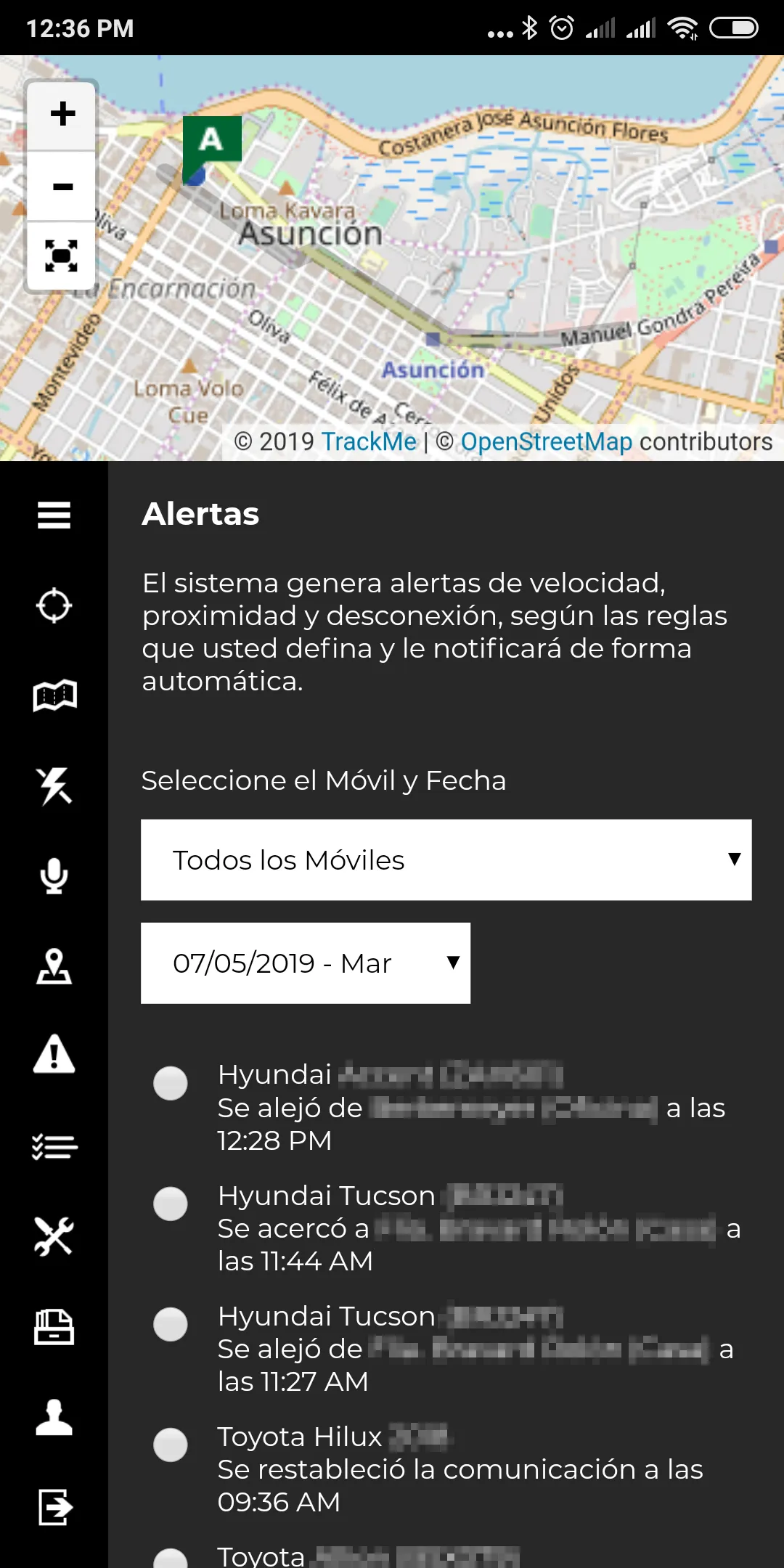 TrackMe Paraguay | Indus Appstore | Screenshot