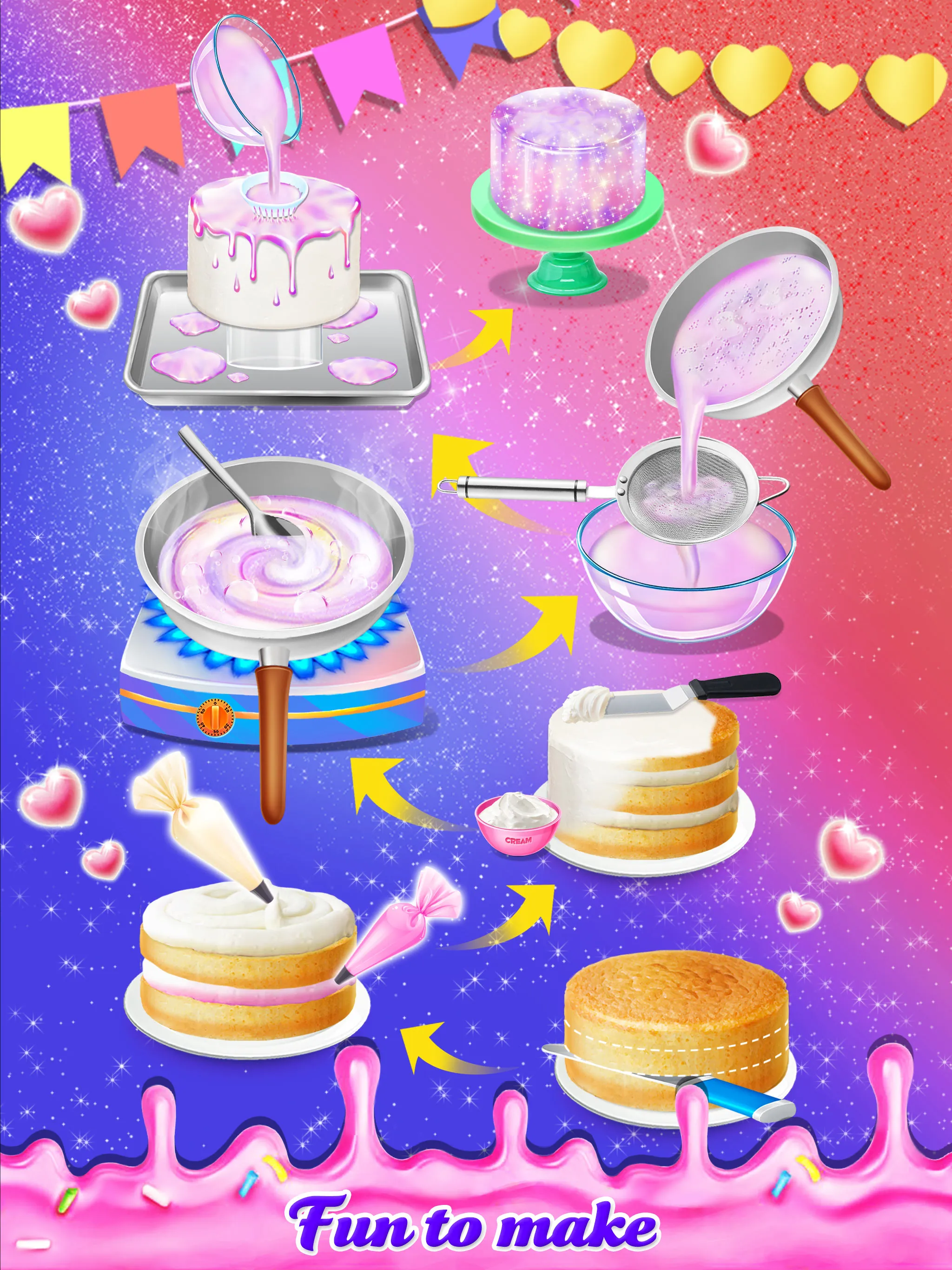 Mirror Cake - Sweet Desserts | Indus Appstore | Screenshot