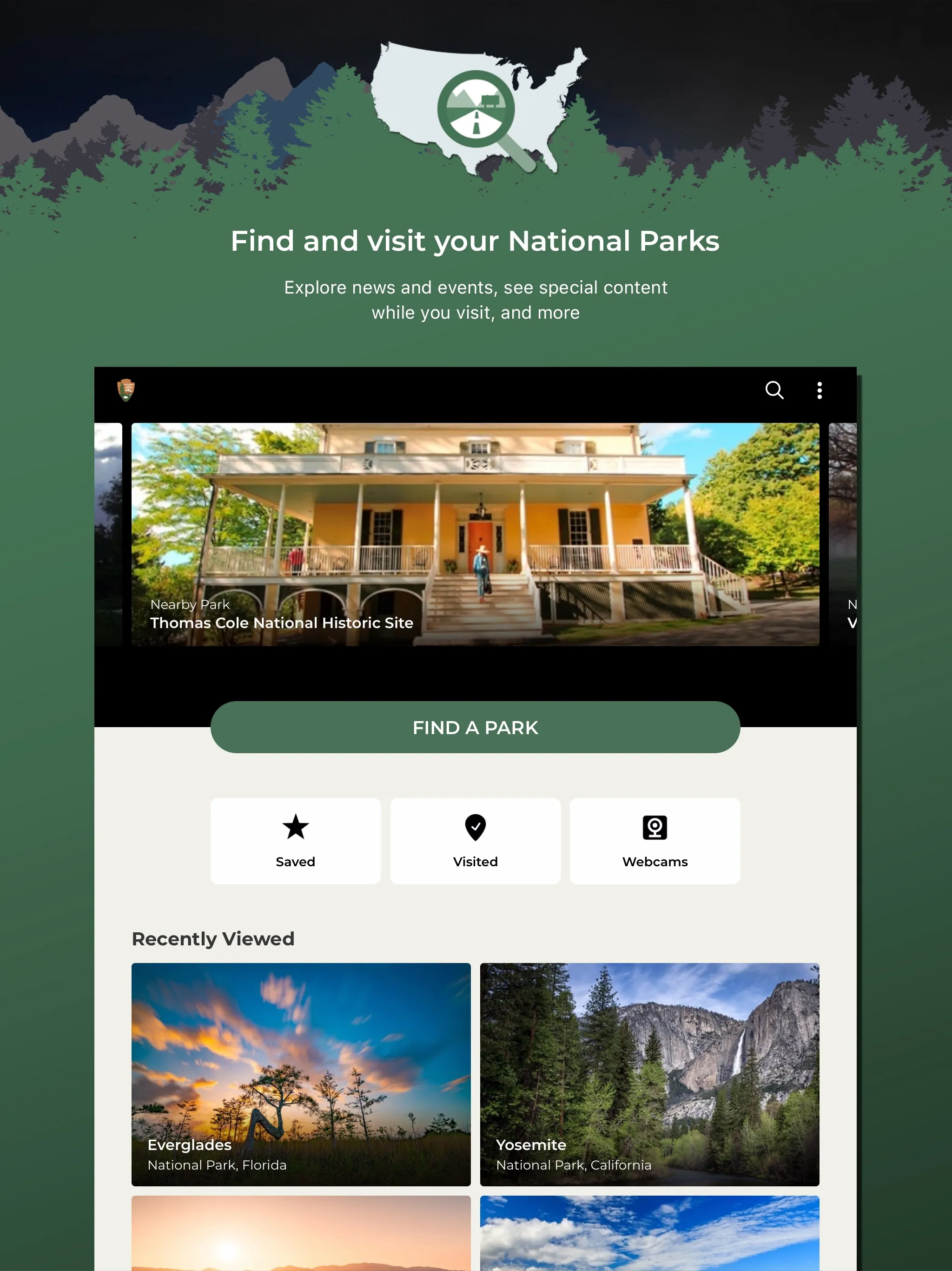 National Park Service | Indus Appstore | Screenshot