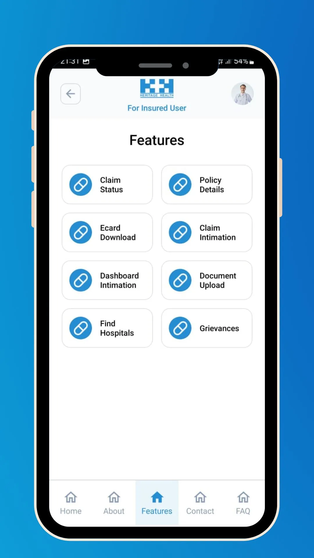 Heritage Health Member App | Indus Appstore | Screenshot