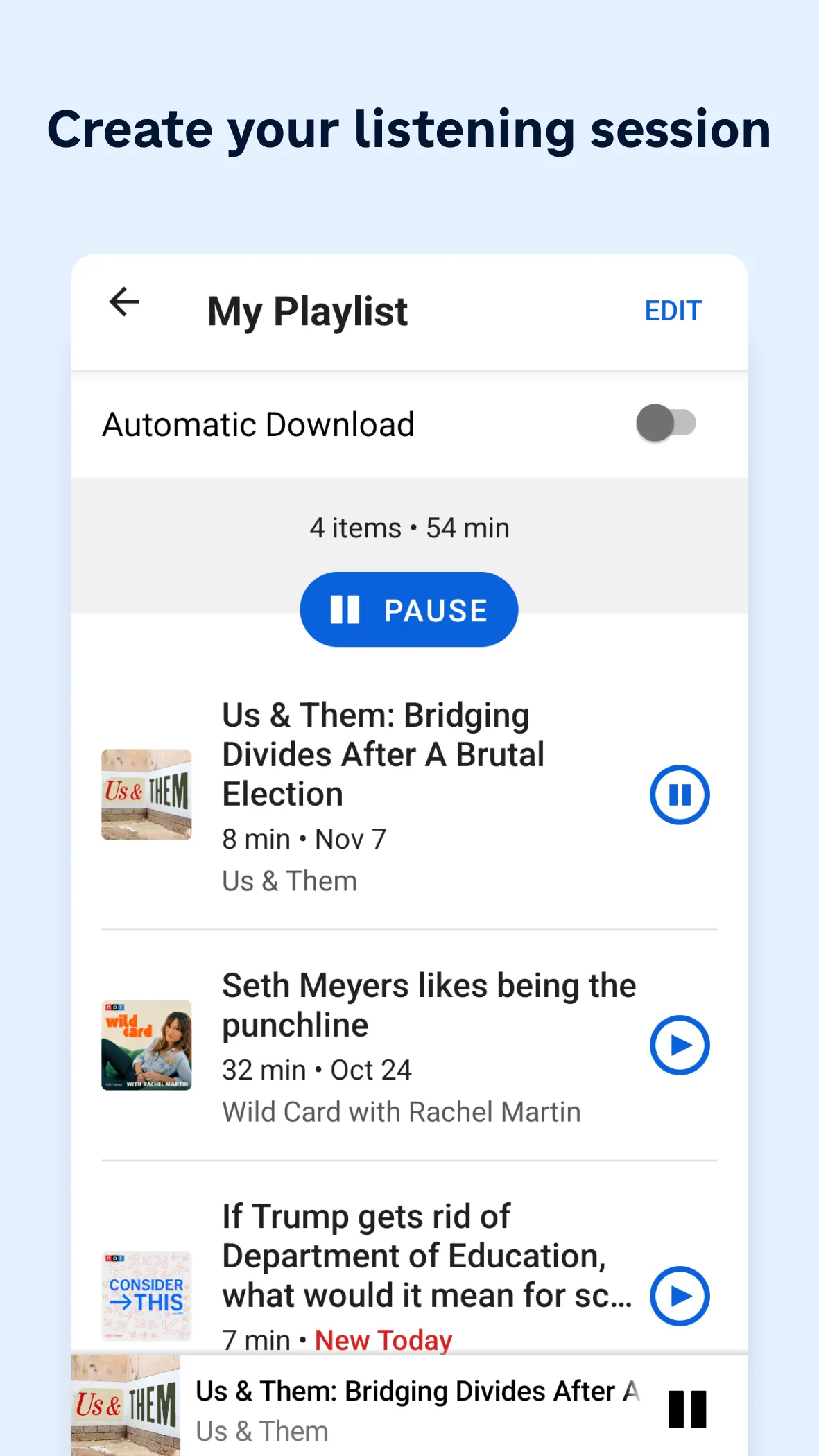 NPR | Indus Appstore | Screenshot