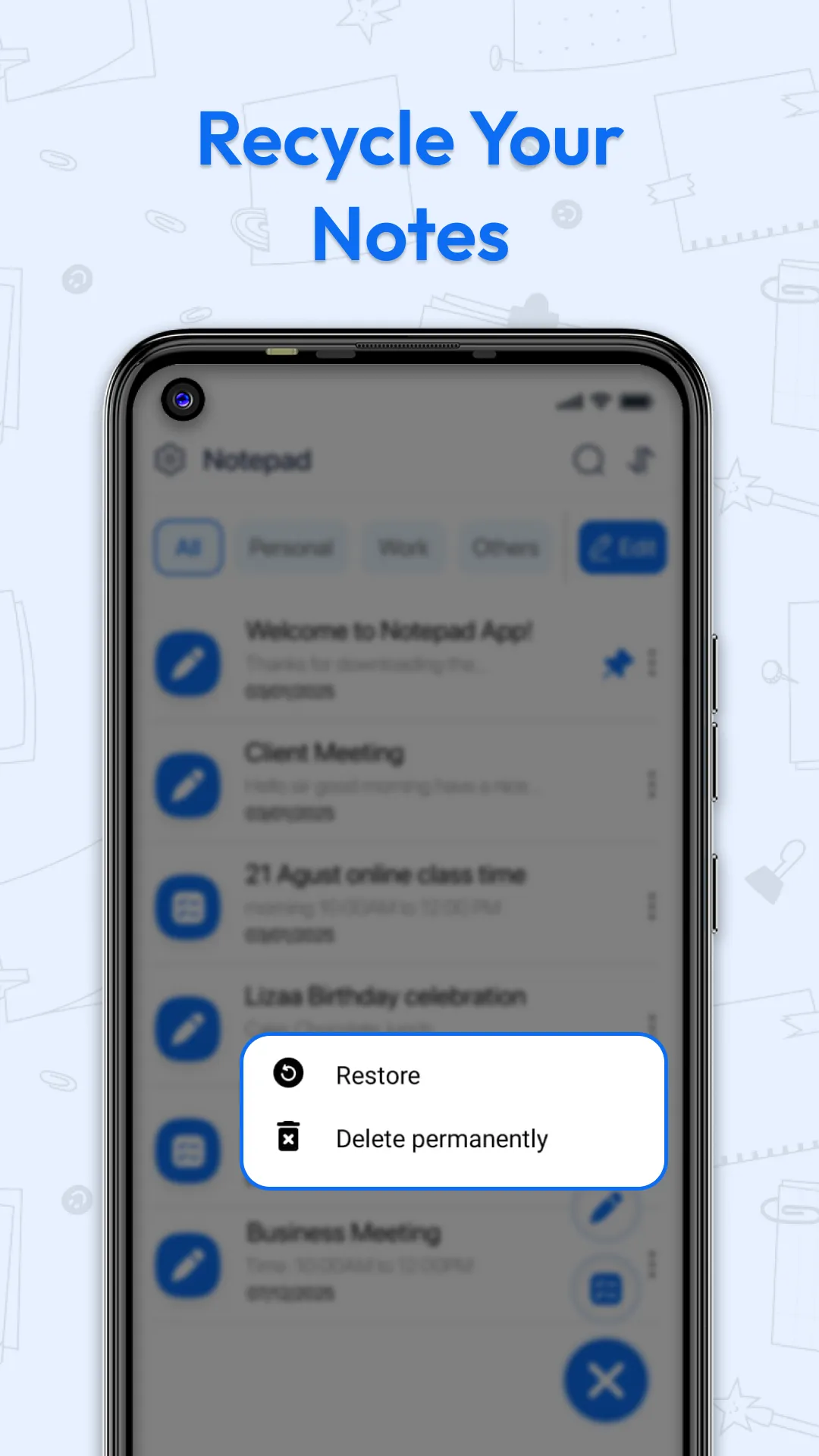 Notes - Notepad & Checklist | Indus Appstore | Screenshot