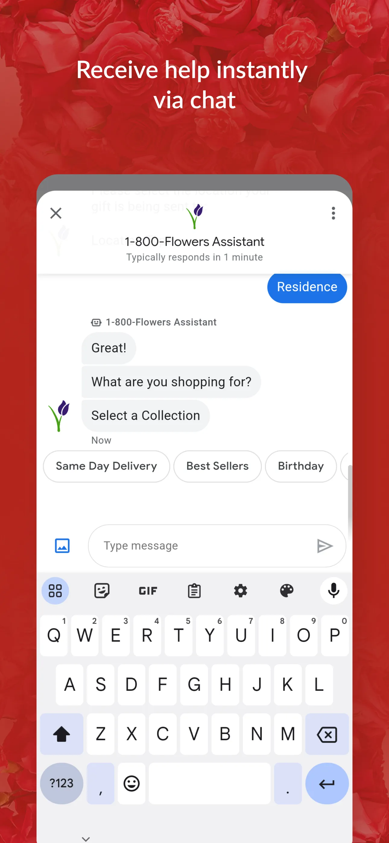 1800Flowers: Flowers & Gifts | Indus Appstore | Screenshot