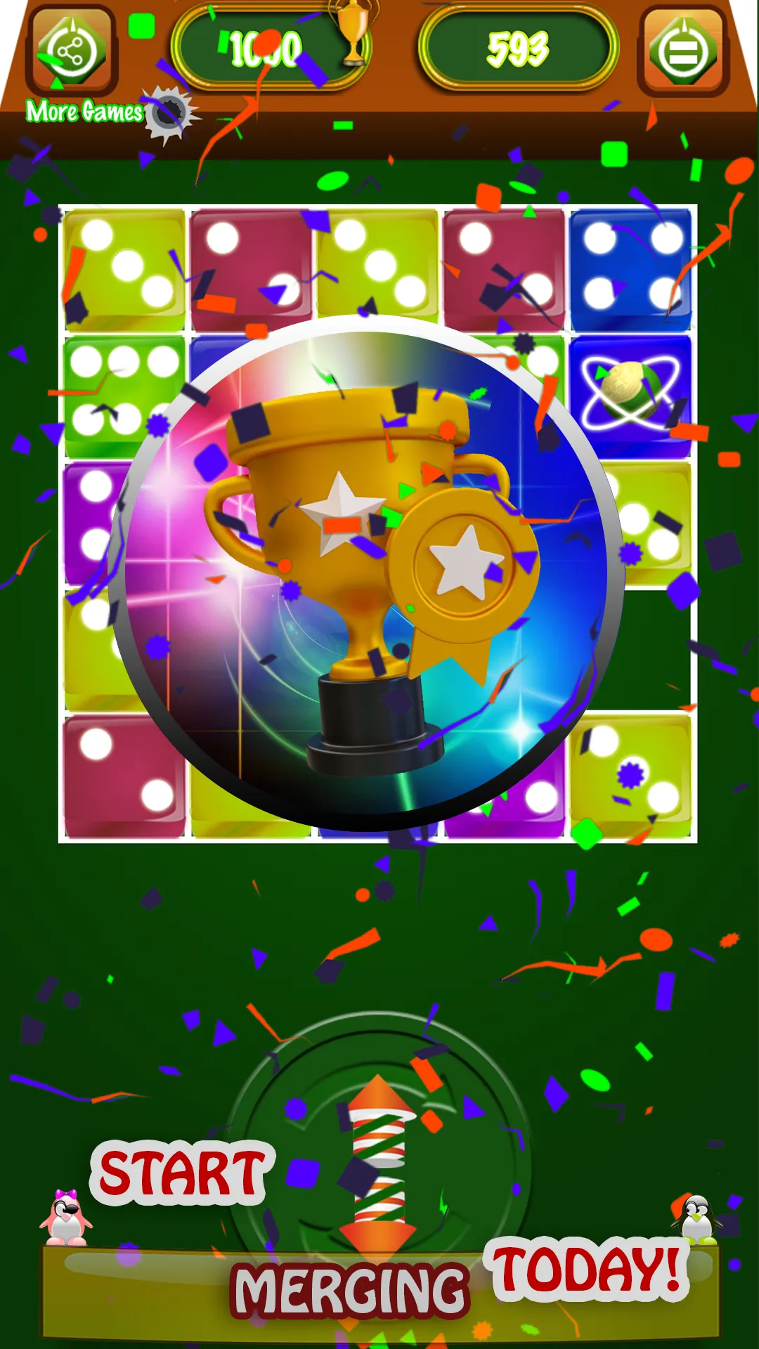 Fun 7 Dice - Merging Dice Game | Indus Appstore | Screenshot