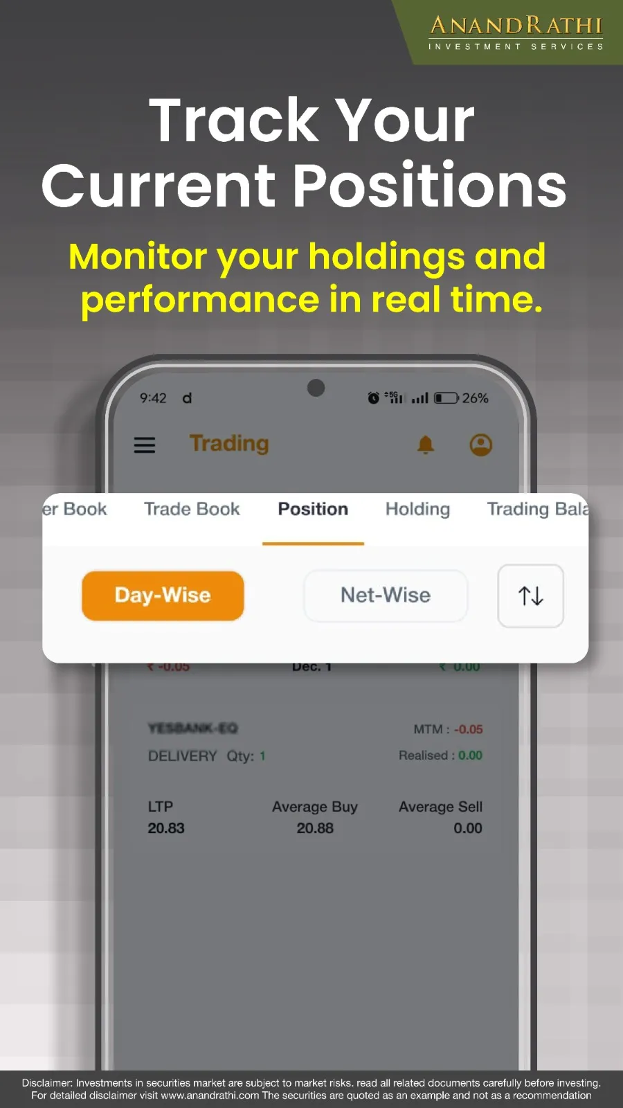 AnandRathi Trade Mobi | Indus Appstore | Screenshot