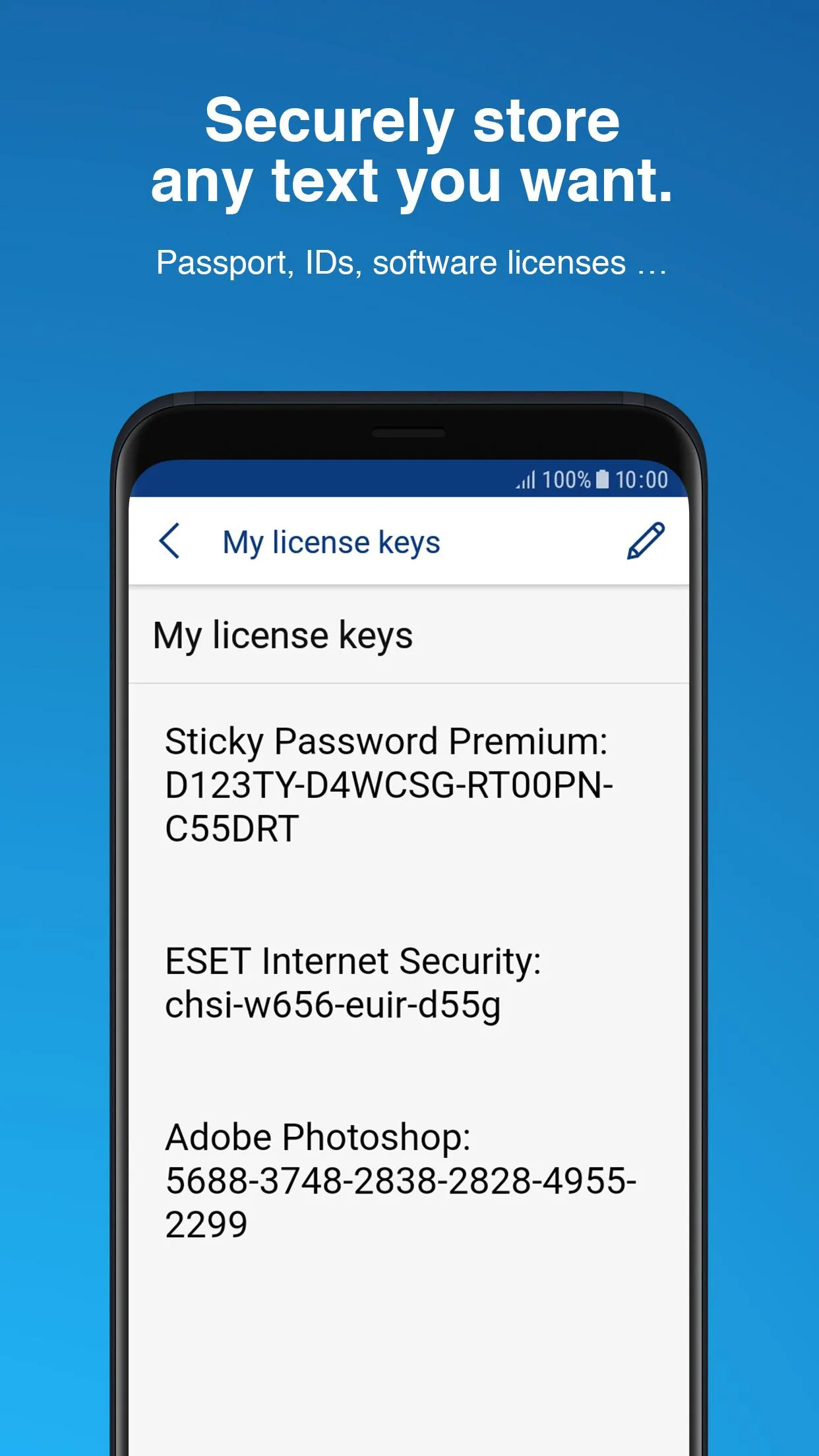 Sticky Password Manager | Indus Appstore | Screenshot