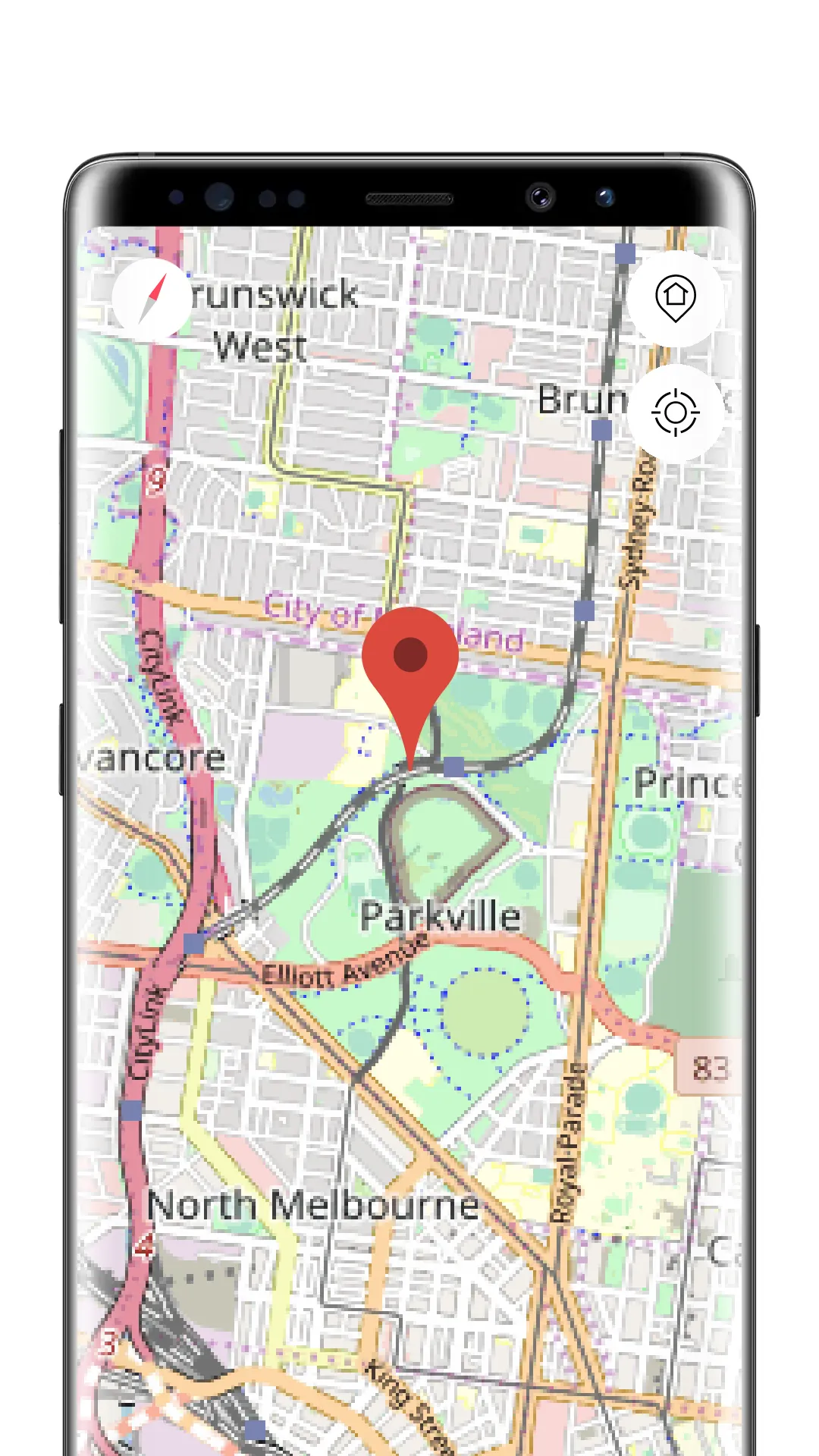 Melbourne Offline Map | Indus Appstore | Screenshot