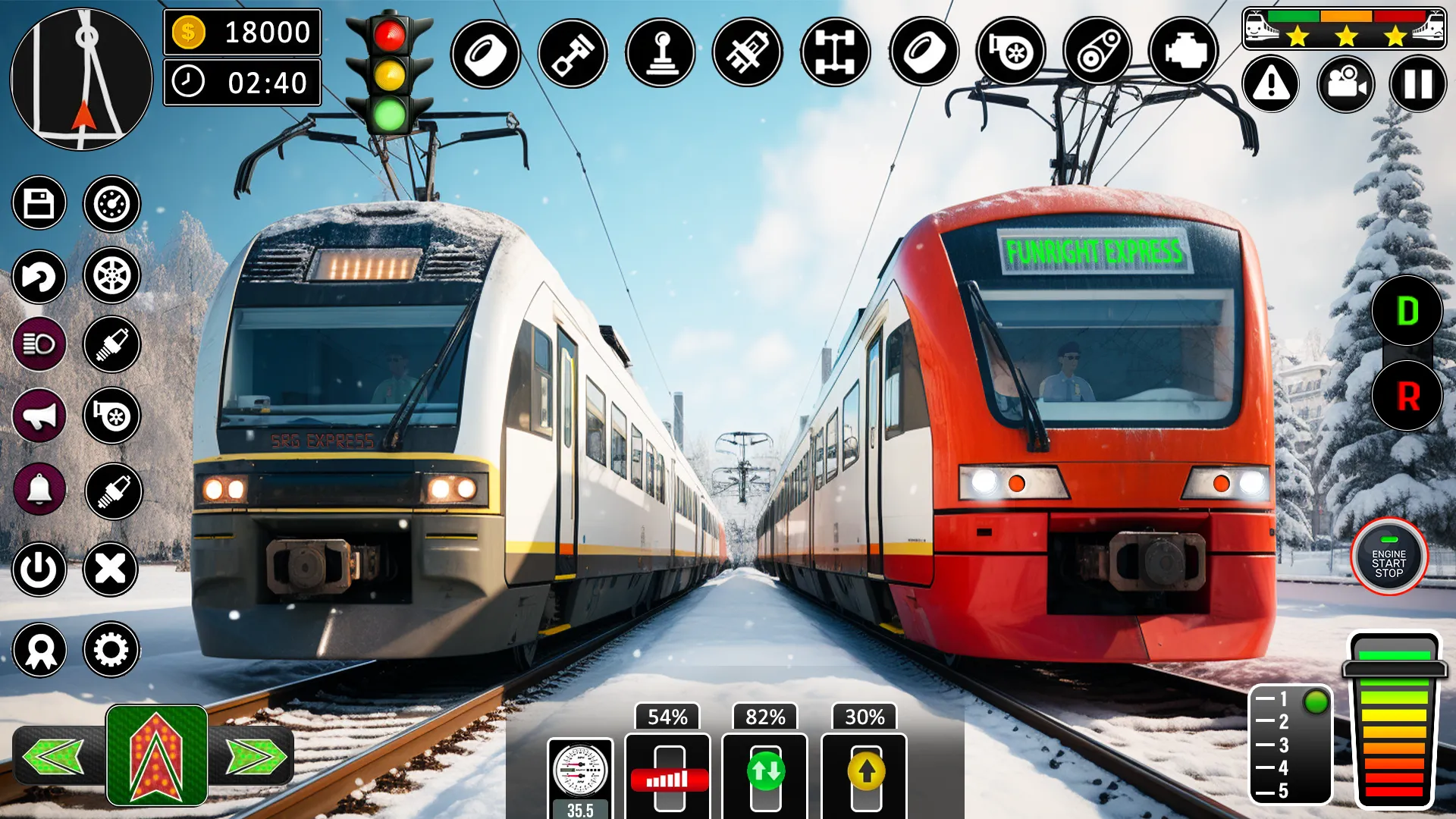 City Train Games Driver Sim 3D | Indus Appstore | Screenshot