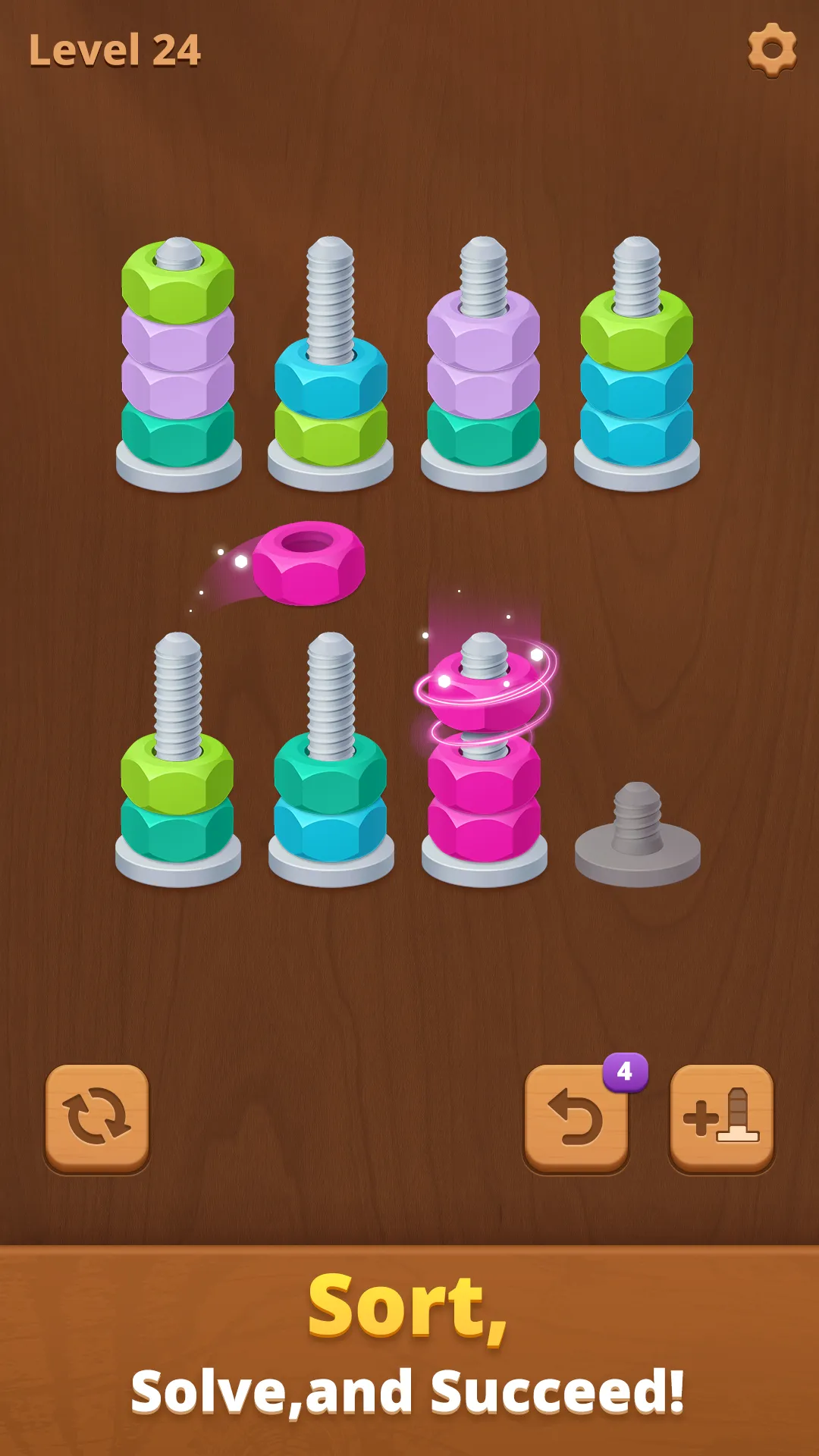 Nuts Sort Journey | Indus Appstore | Screenshot