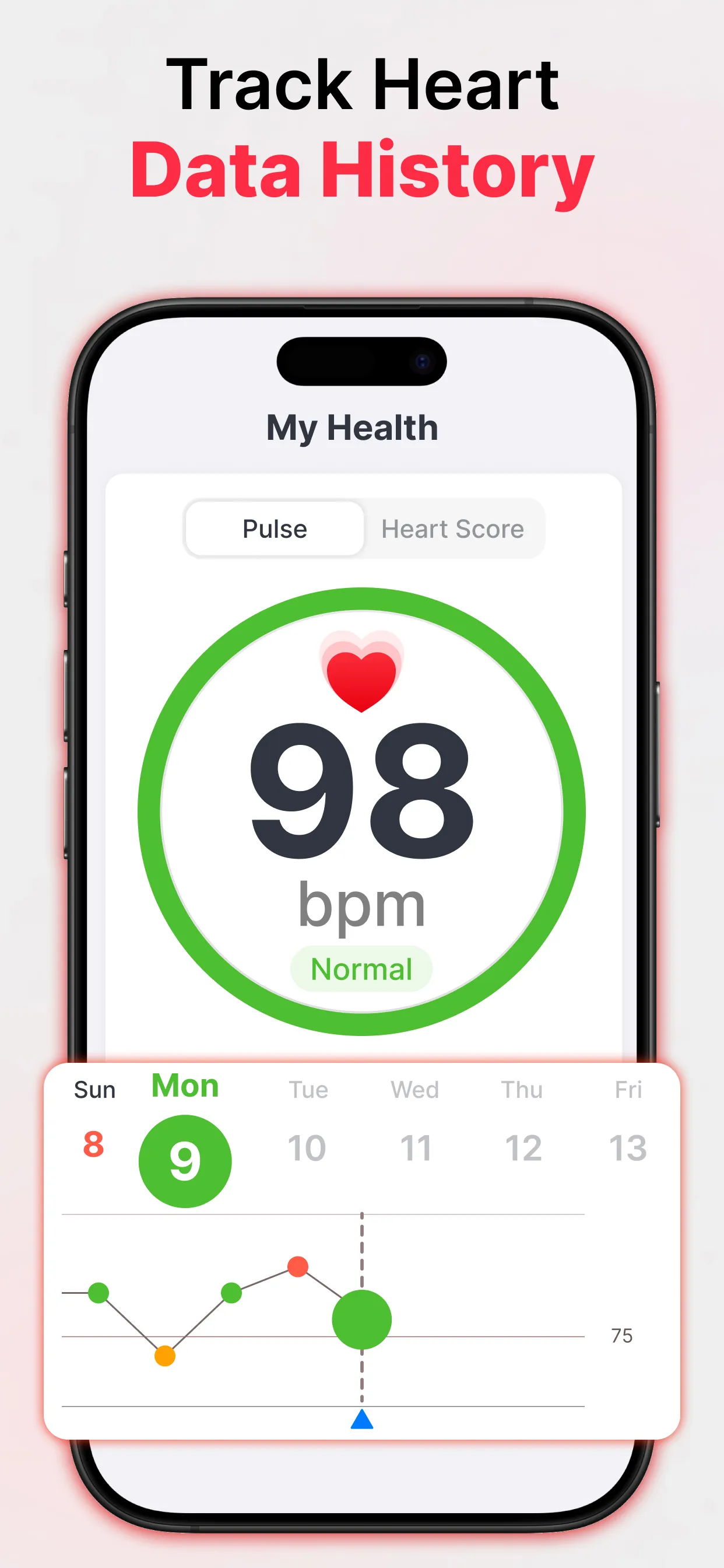 Heart Rate Monitor - HeartIn | Indus Appstore | Screenshot