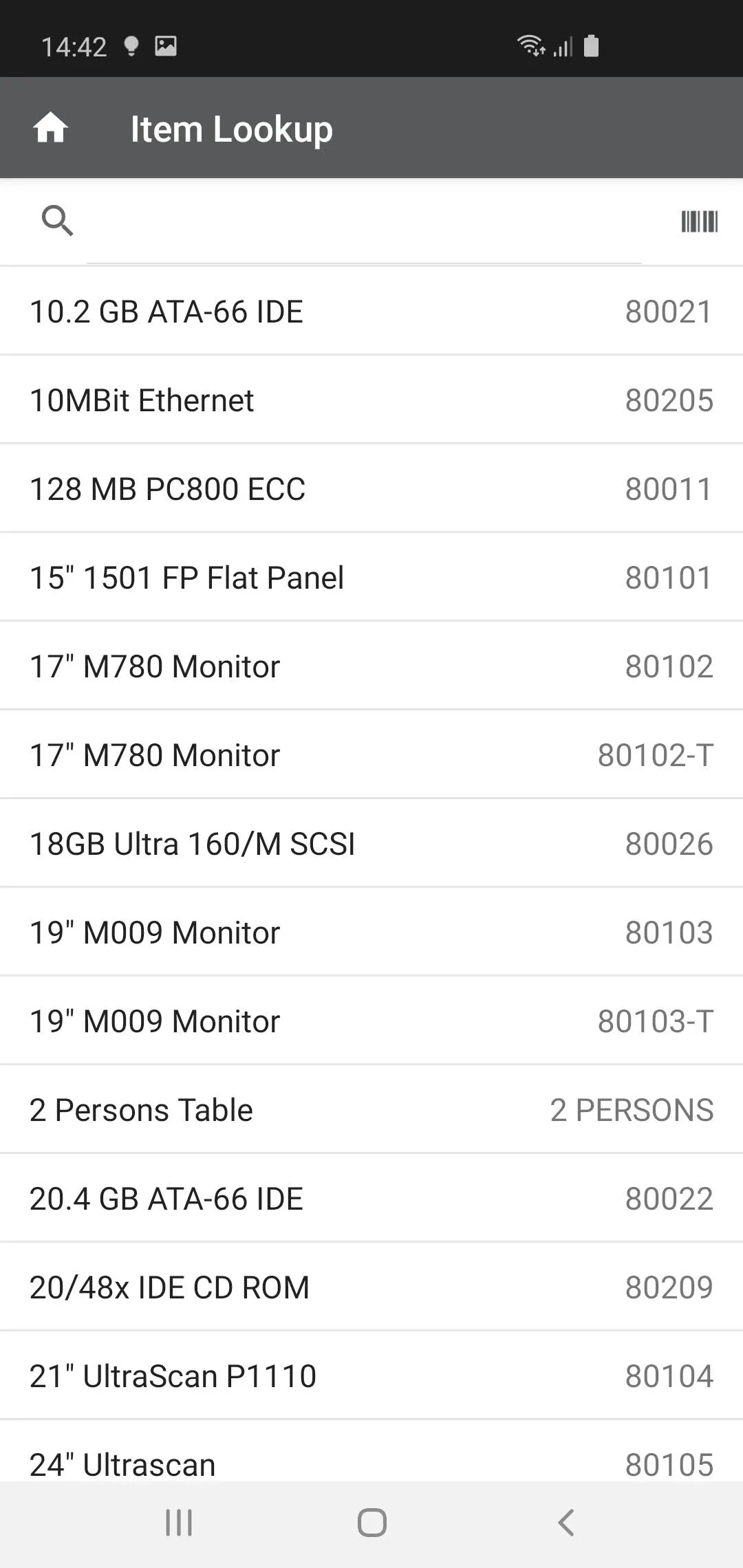 Mobile Inventory LS Central | Indus Appstore | Screenshot