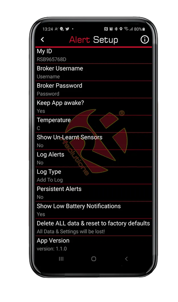 RIoT Sense | Indus Appstore | Screenshot