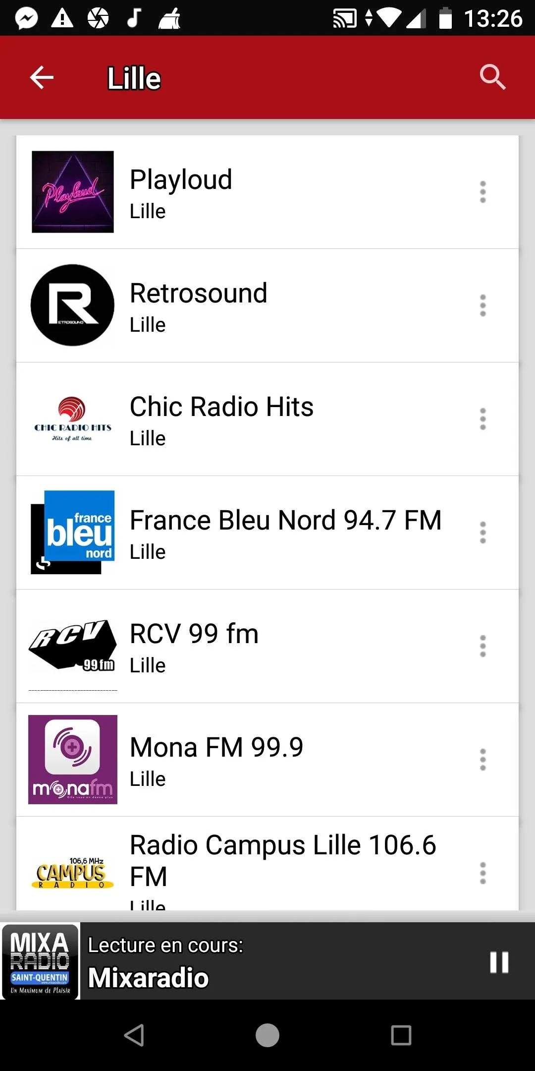 Radios de Hauts-de-France | Indus Appstore | Screenshot