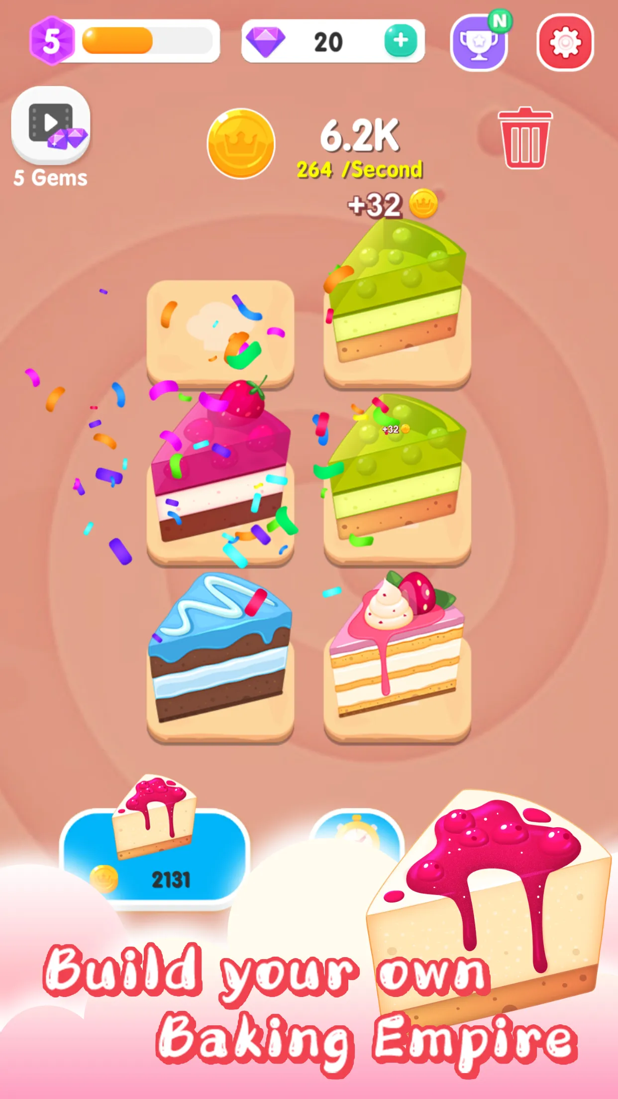 Merge Cake Mania | Indus Appstore | Screenshot