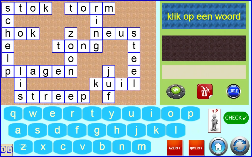 Kruiswoordraadsels voor kids | Indus Appstore | Screenshot