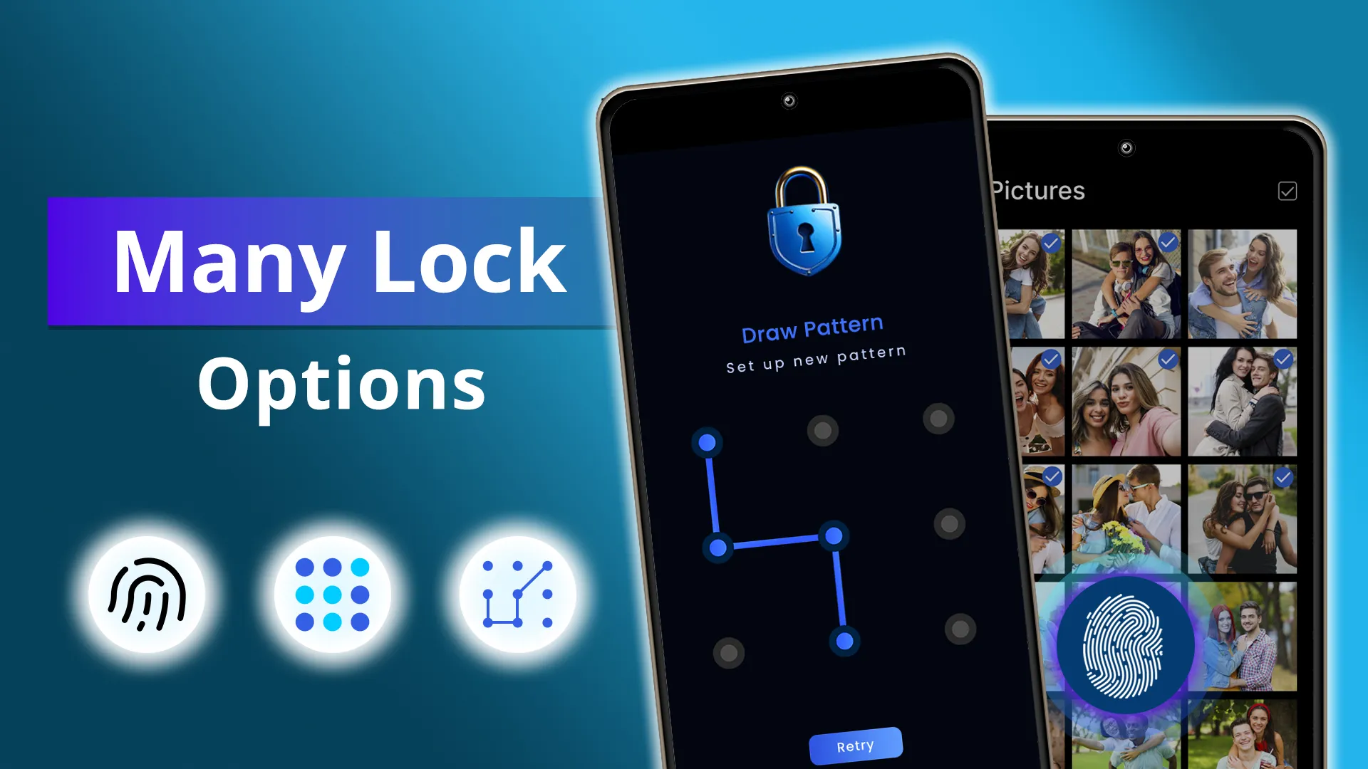 Finger Lock-  App Hider, Vault | Indus Appstore | Screenshot