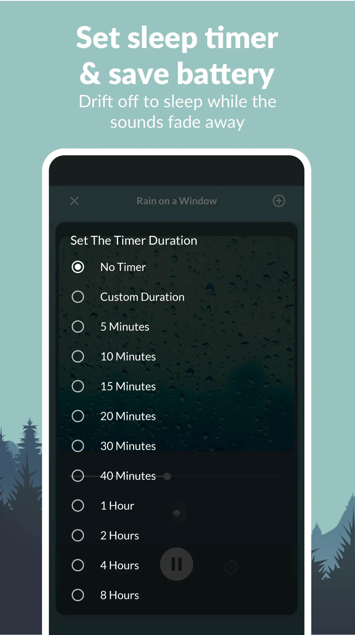 Rain Sounds - Sleep & Relax | Indus Appstore | Screenshot
