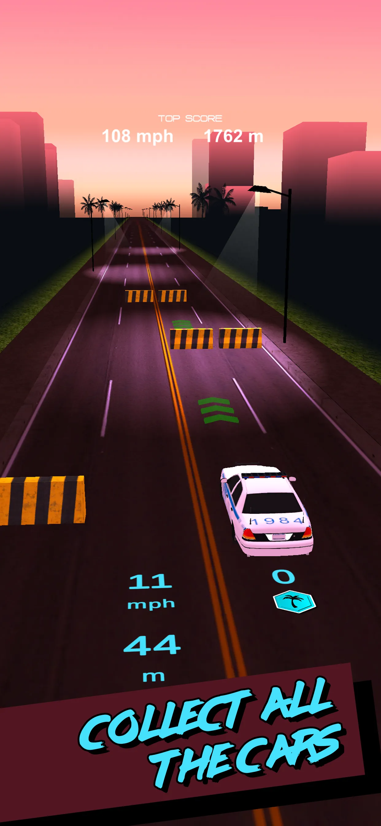 Turbo 84 - Retro Arcade Racing | Indus Appstore | Screenshot