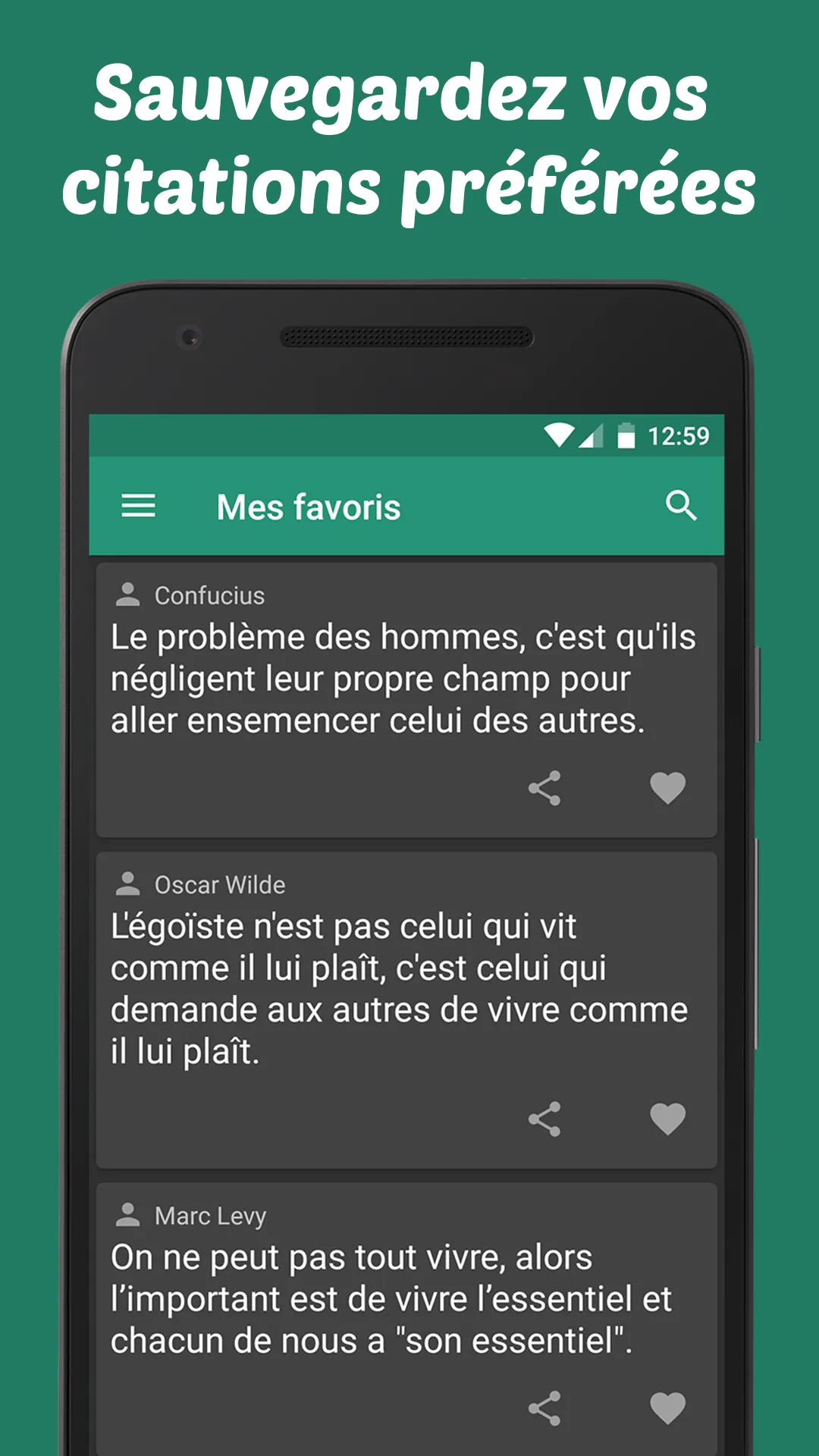 Proverbes & Citations | Indus Appstore | Screenshot